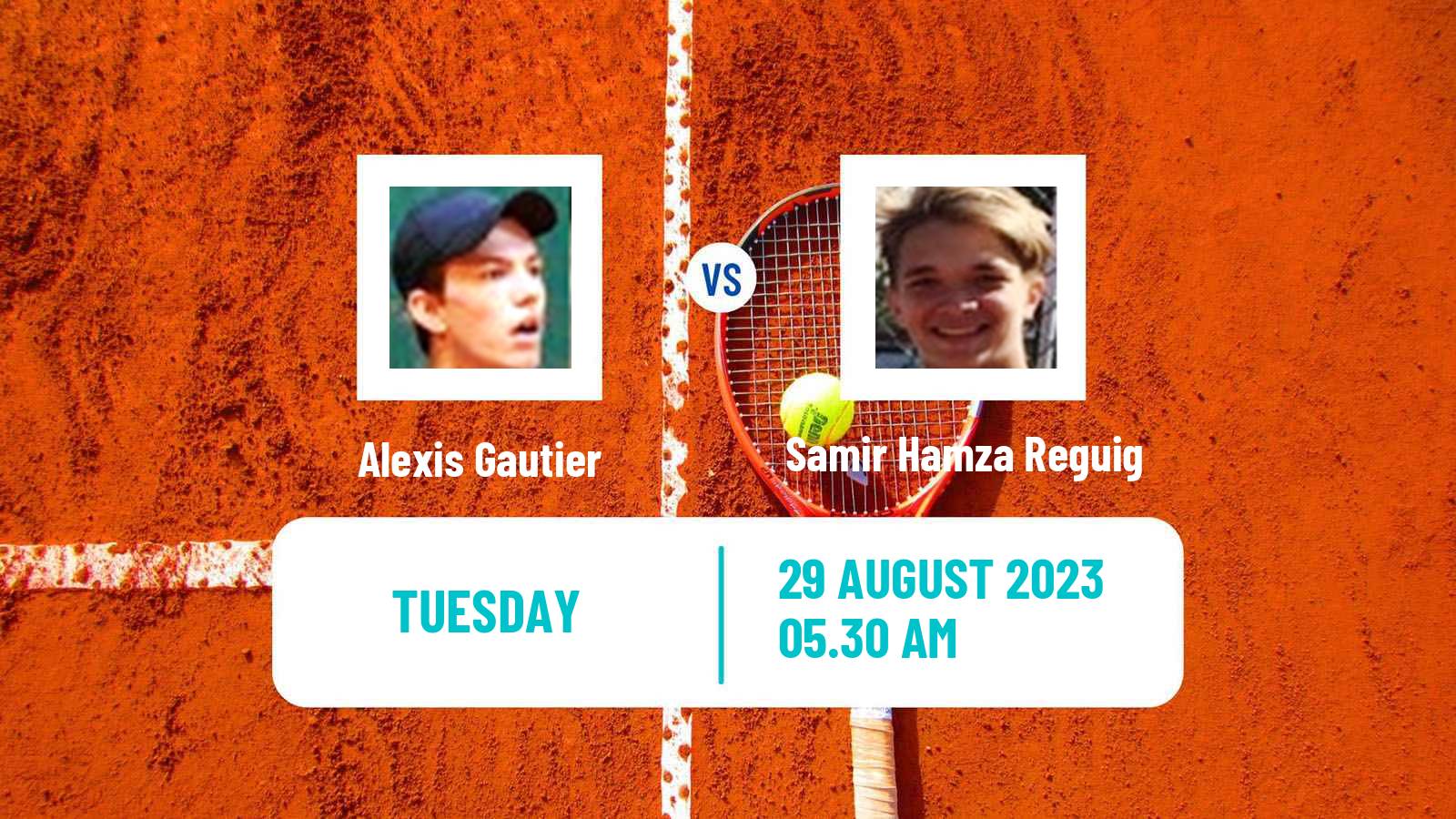 Tennis ITF M15 Monastir 35 Men Alexis Gautier - Samir Hamza Reguig