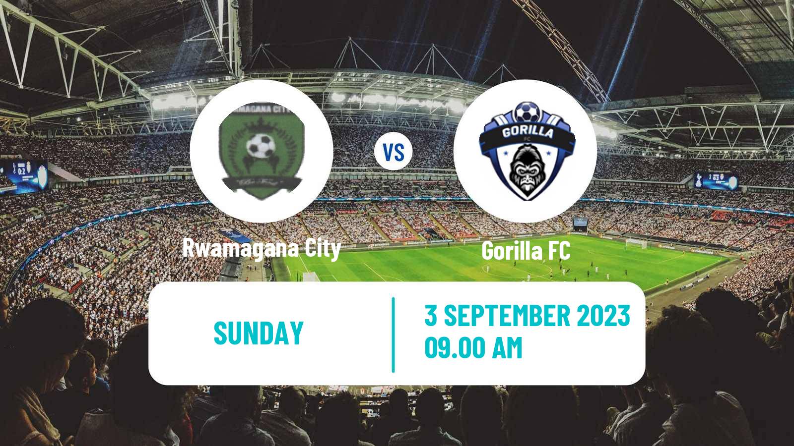 Soccer Rwanda Premier League Rwamagana City - Gorilla