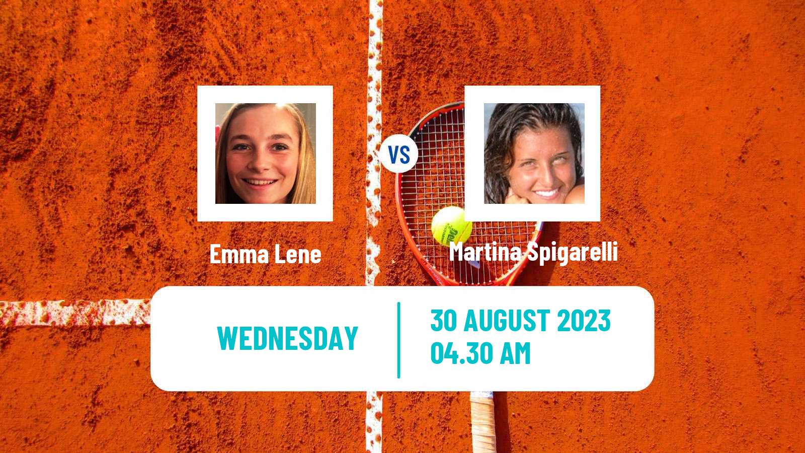 Tennis ITF W25 Trieste Women Emma Lene - Martina Spigarelli