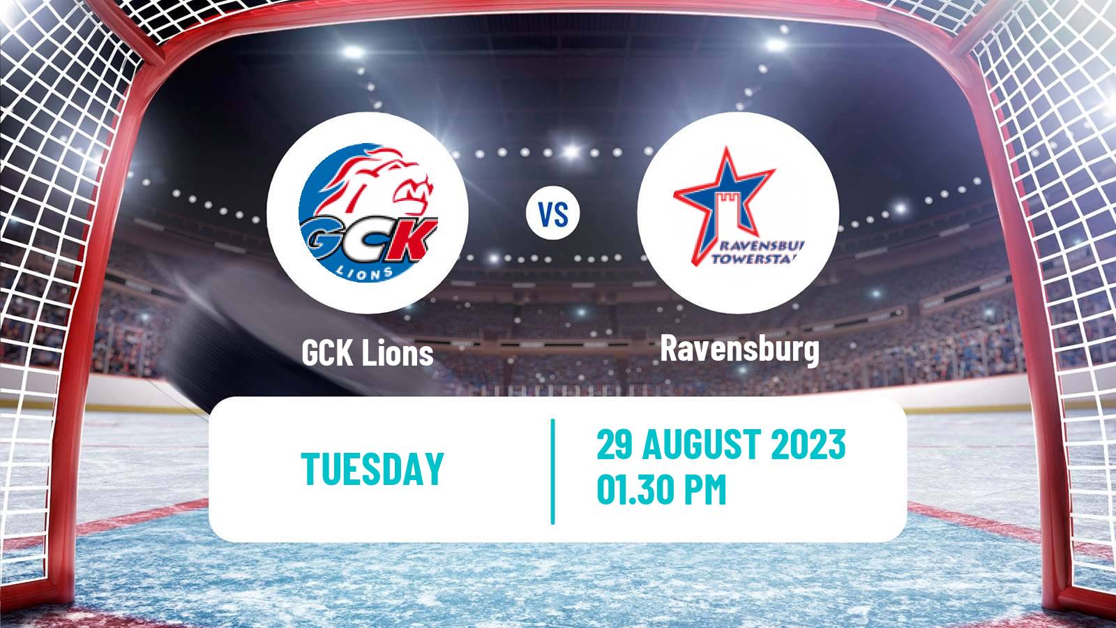 Hockey Club Friendly Ice Hockey GCK Lions - Ravensburg