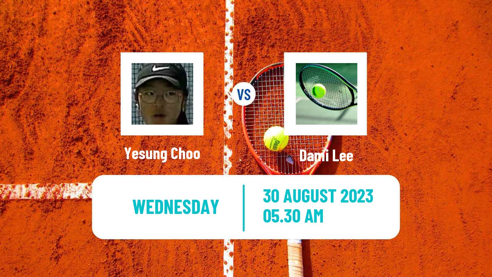 Tennis ITF W15 Yeongwol Women Yesung Choo - Dami Lee