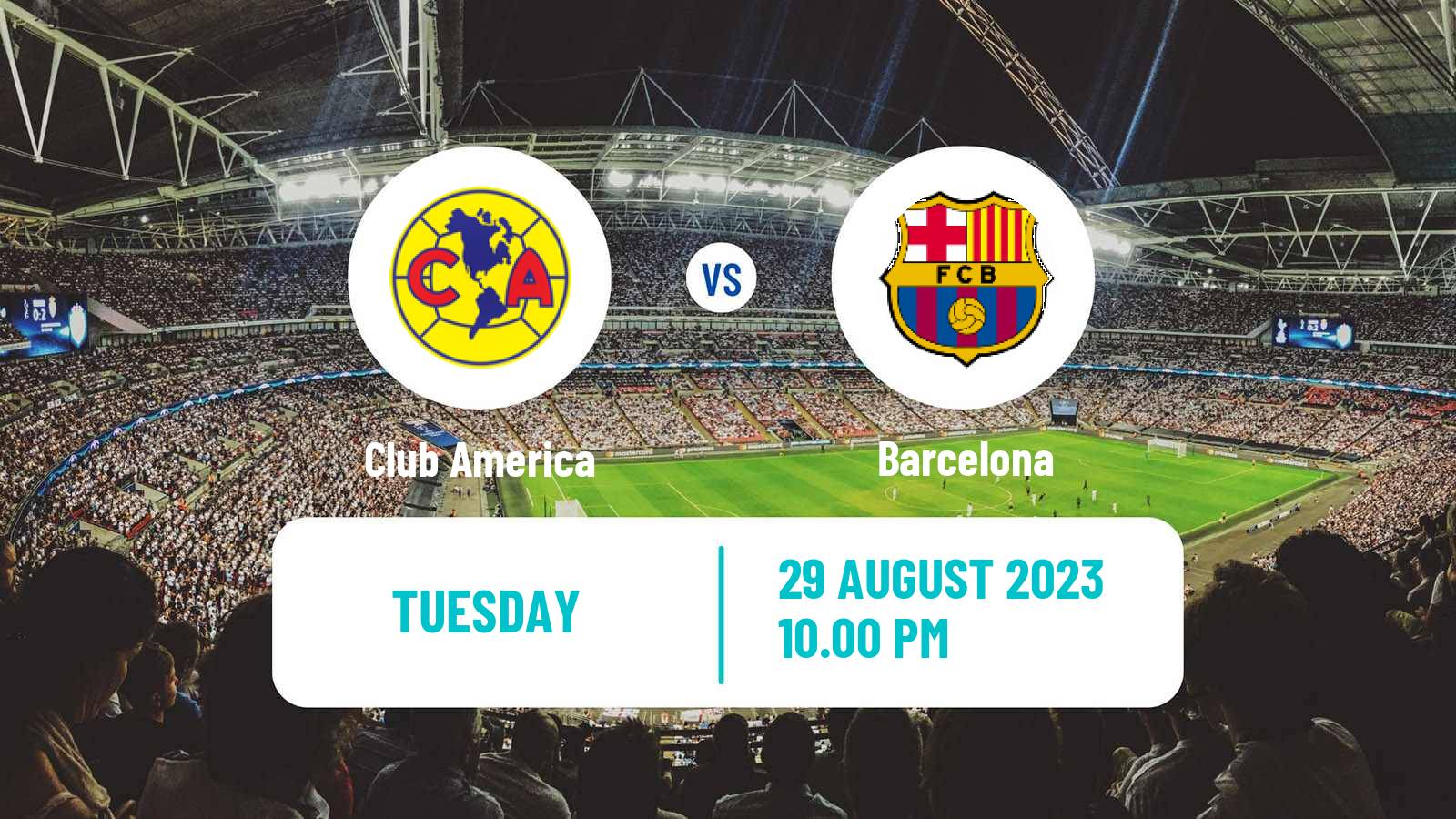 Soccer Club Friendly Women Club America - Barcelona