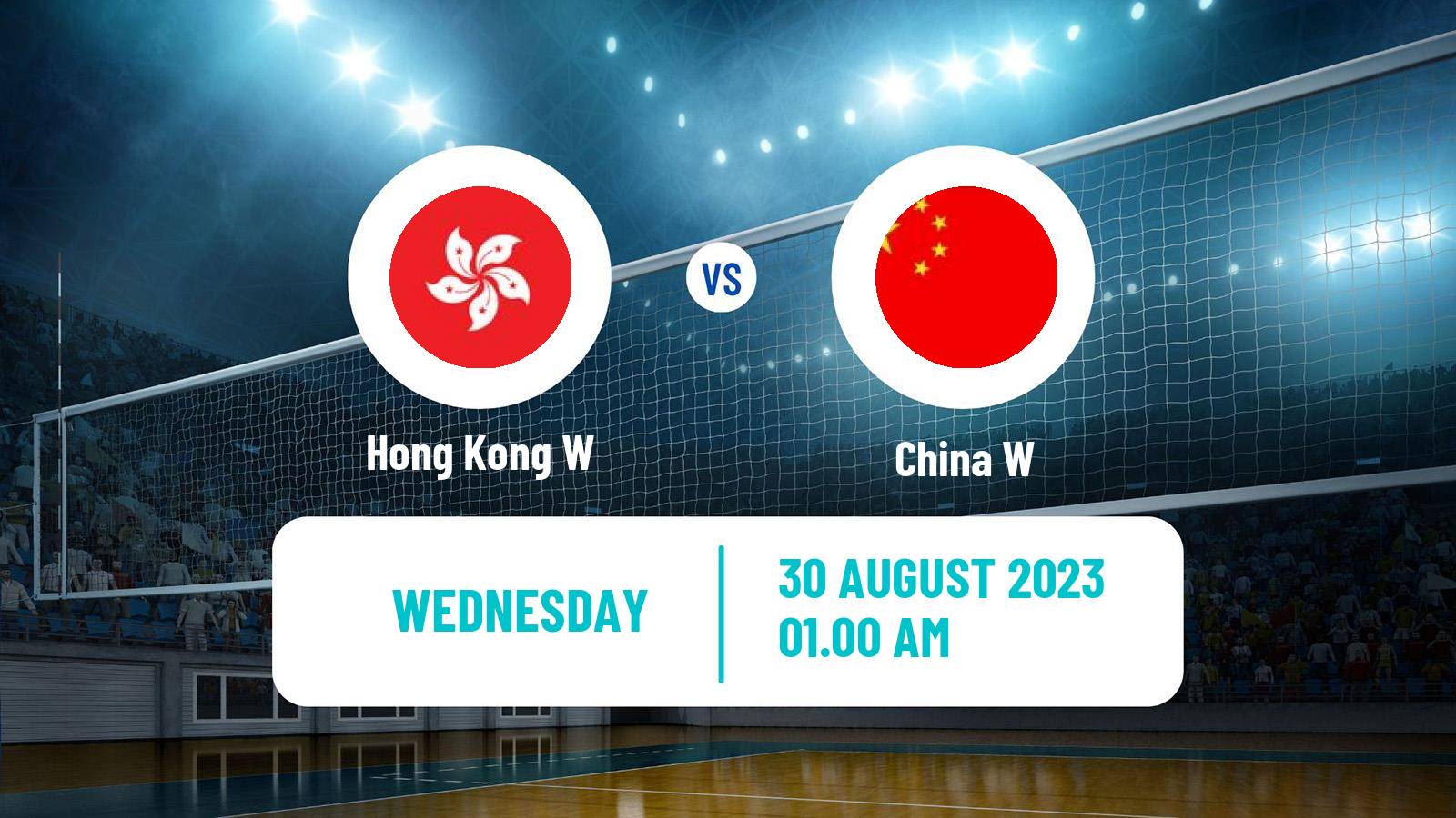 Volleyball Asian Championship Volleyball Women Hong Kong W - China W