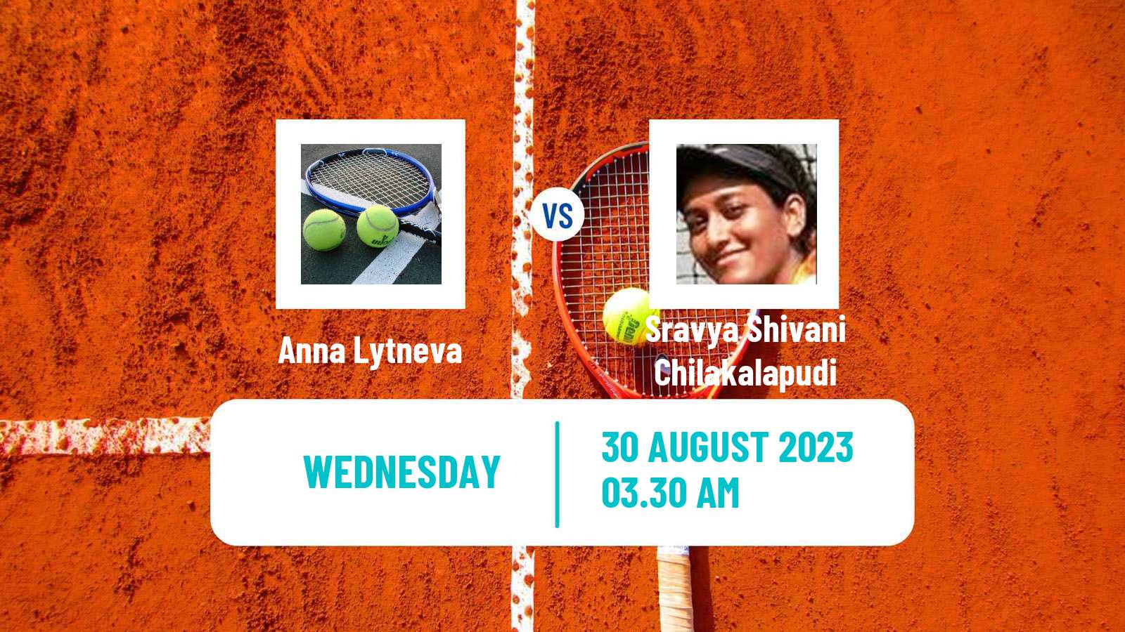 Tennis ITF W15 Baku 2 Women Anna Lytneva - Sravya Shivani Chilakalapudi