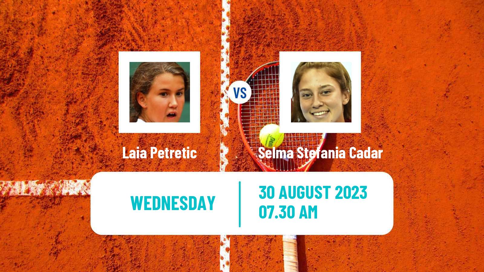 Tennis ITF W15 Brasov 2 Women Laia Petretic - Selma Stefania Cadar
