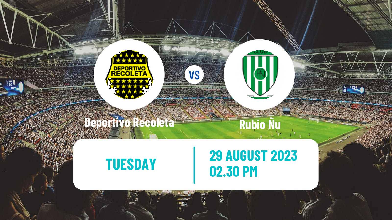 Soccer Paraguayan Division Intermedia Deportivo Recoleta - Rubio Ñu