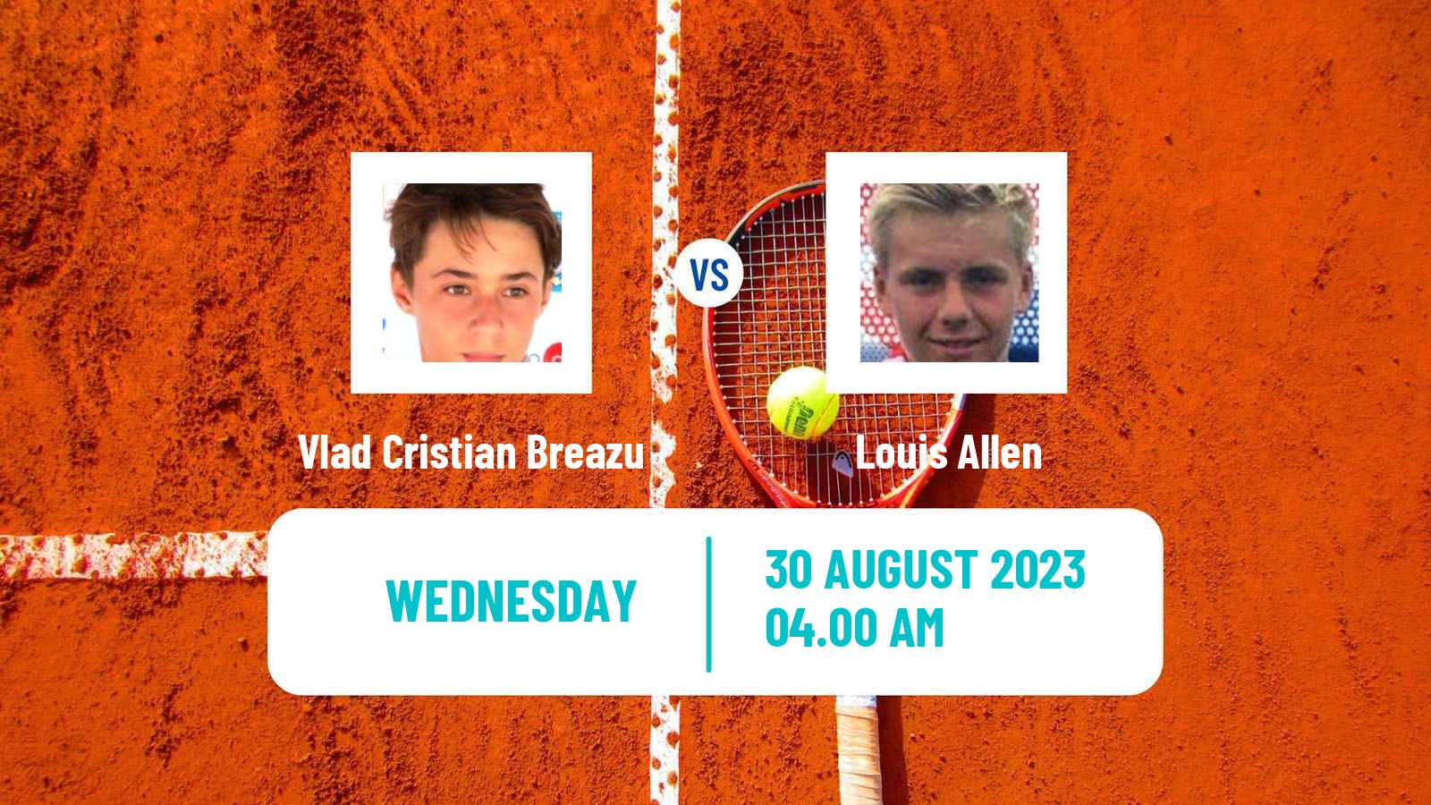 Tennis ITF M15 Bucharest 2 Men Vlad Cristian Breazu - Louis Allen