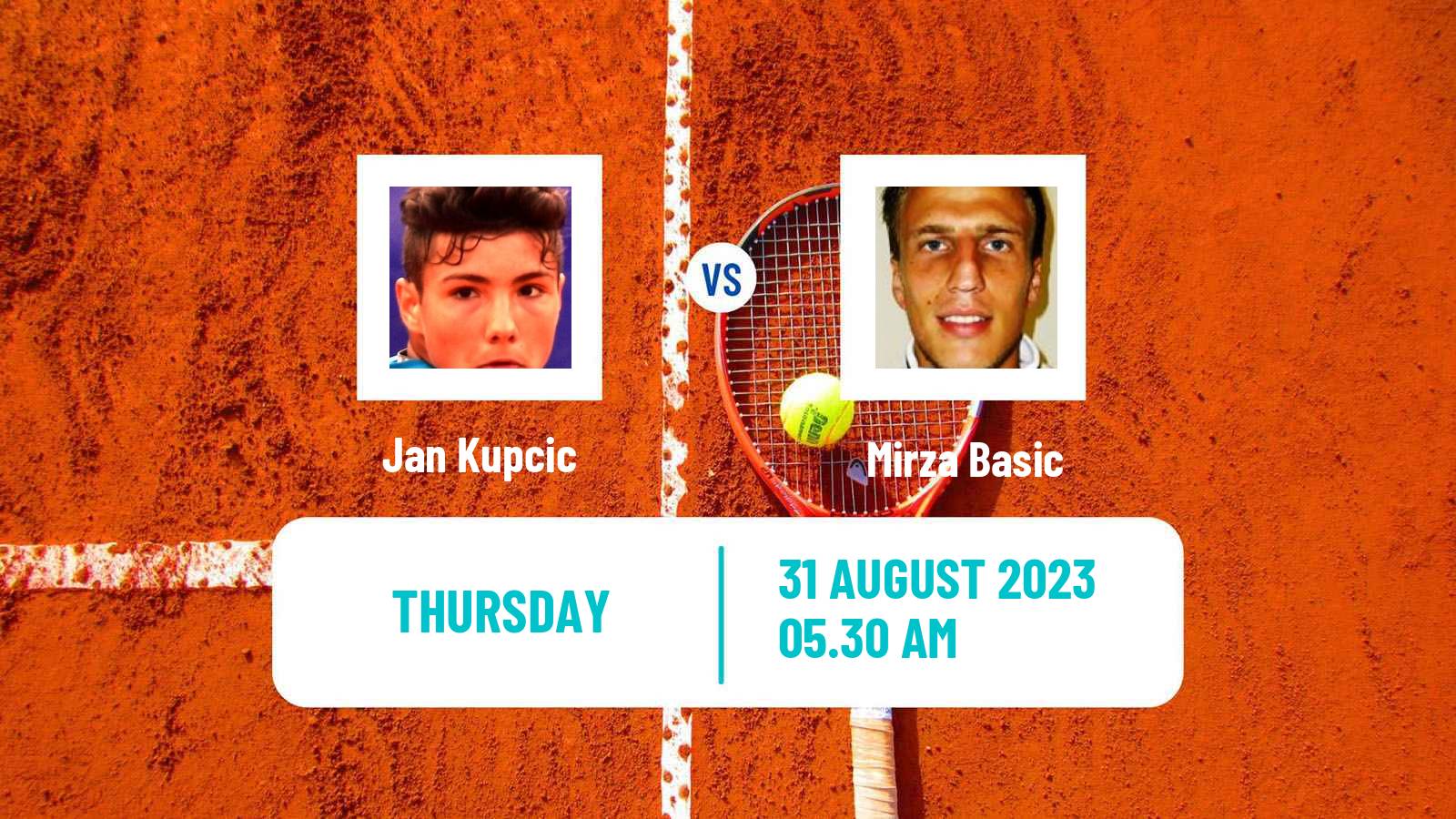 Tennis ITF M25 MarIBOr Men 2023 Jan Kupcic - Mirza Basic