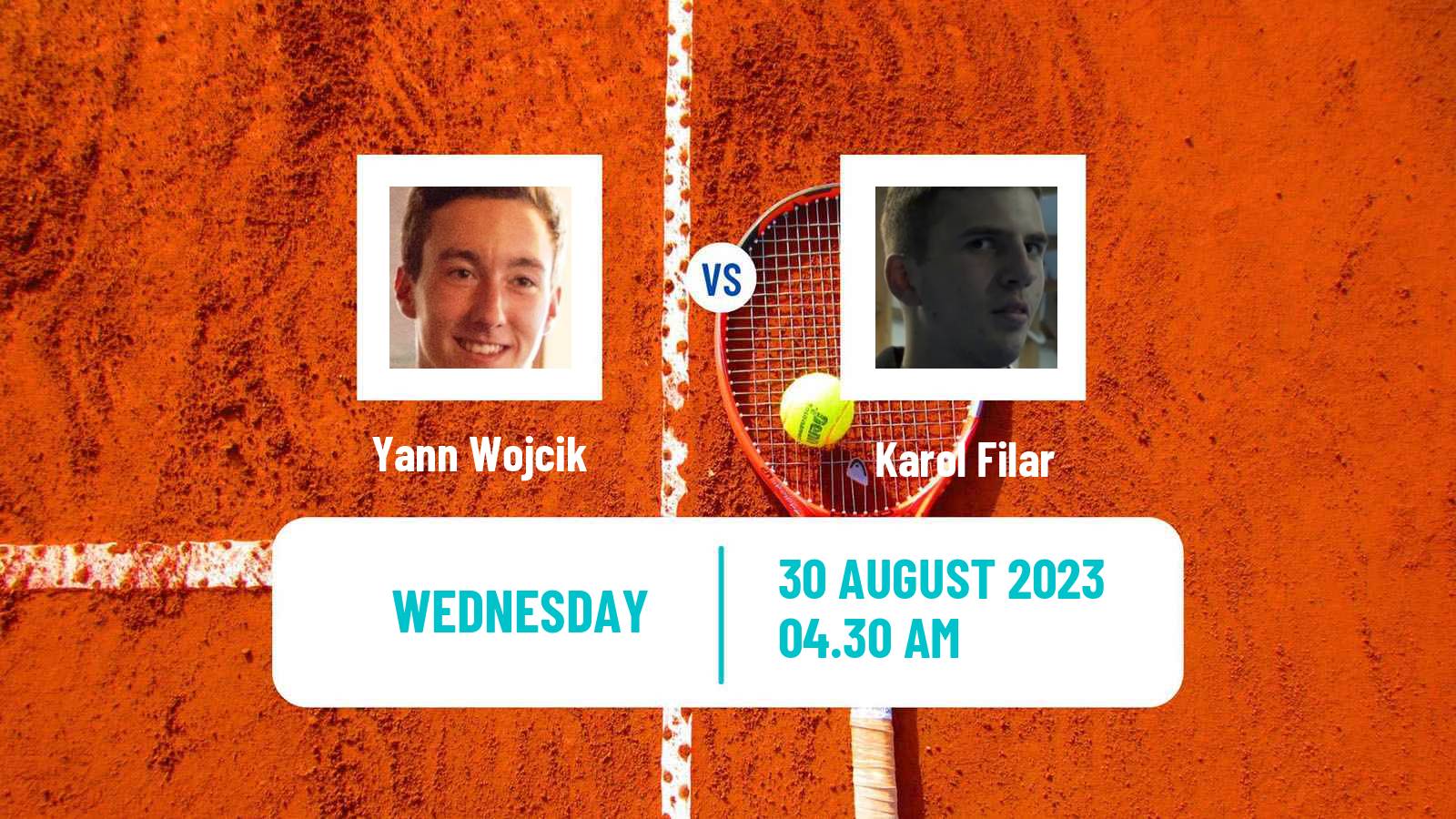 Tennis ITF M15 Szczawno Men Yann Wojcik - Karol Filar