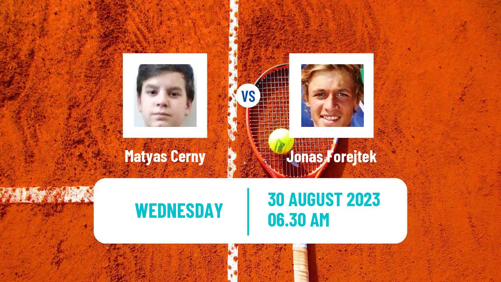 Tennis ITF M25 Jablonec Nad Nisou 2 Men Matyas Cerny - Jonas Forejtek