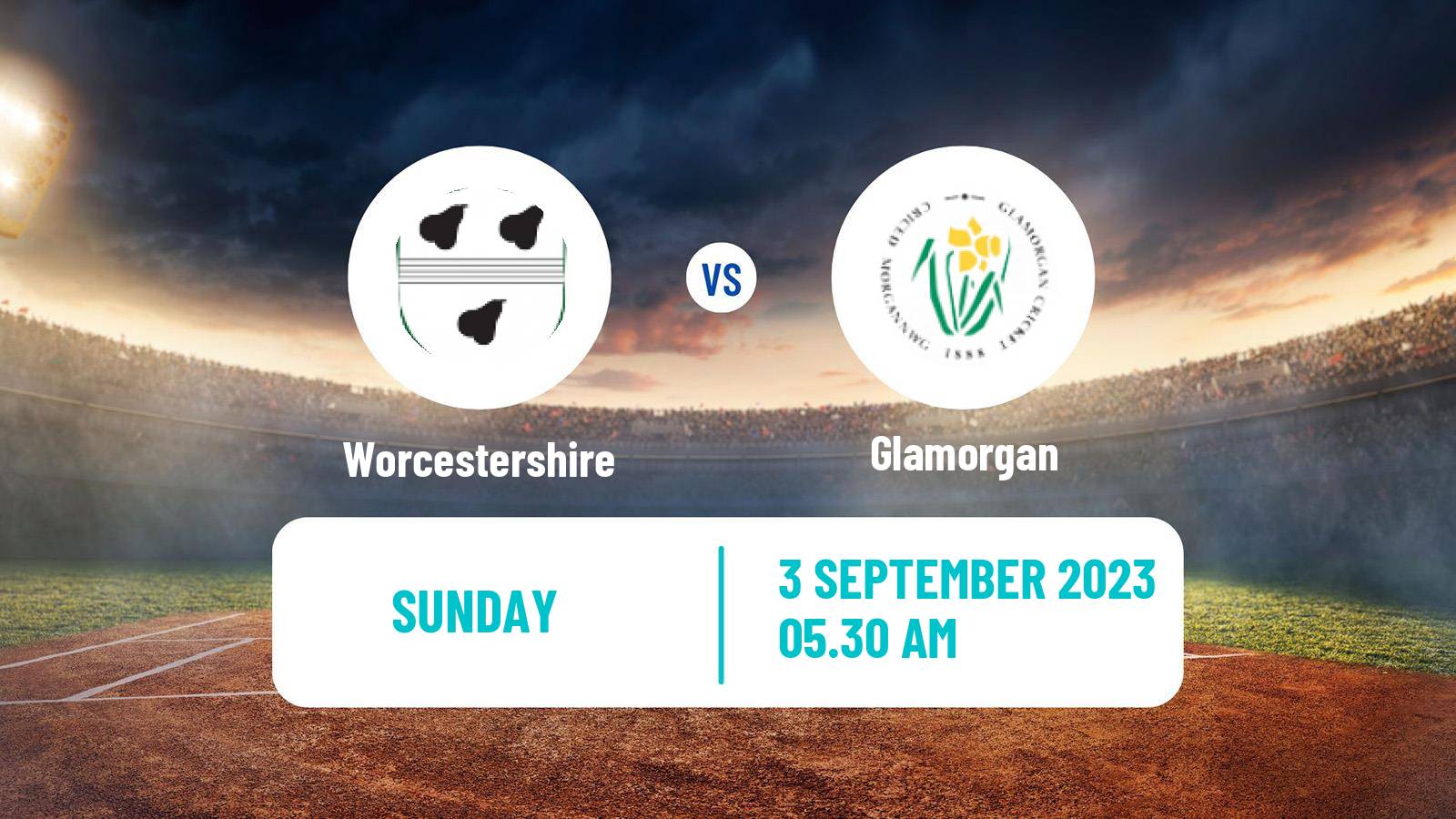 Cricket County Championship Two Cricket Worcestershire - Glamorgan