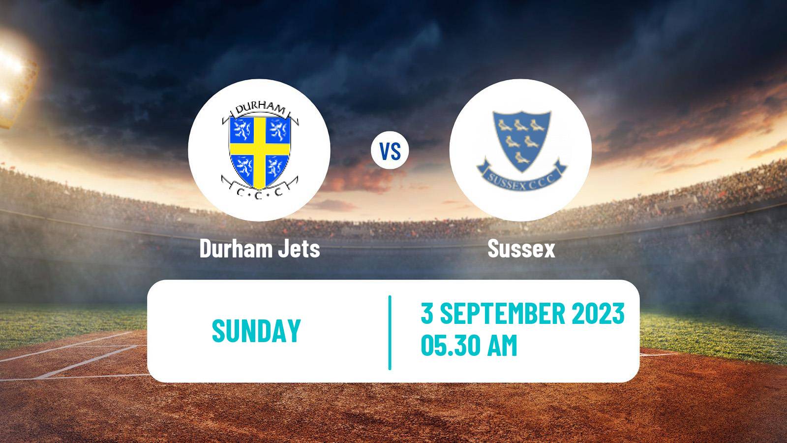 Cricket County Championship Two Cricket Durham - Sussex