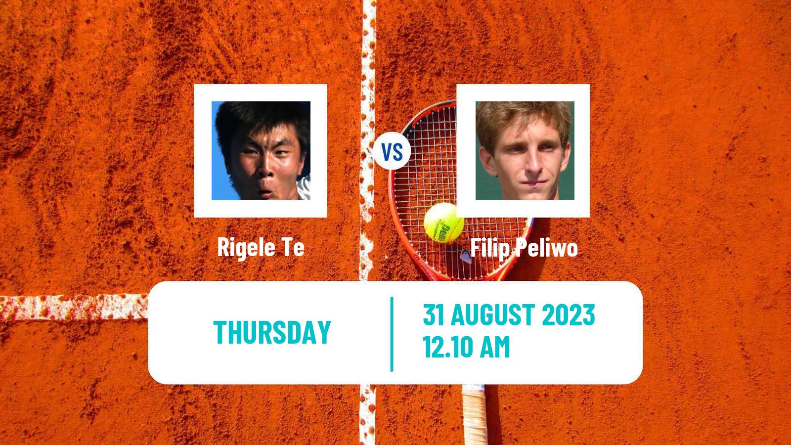 Tennis Zhangjiagang Challenger Men Rigele Te - Filip Peliwo
