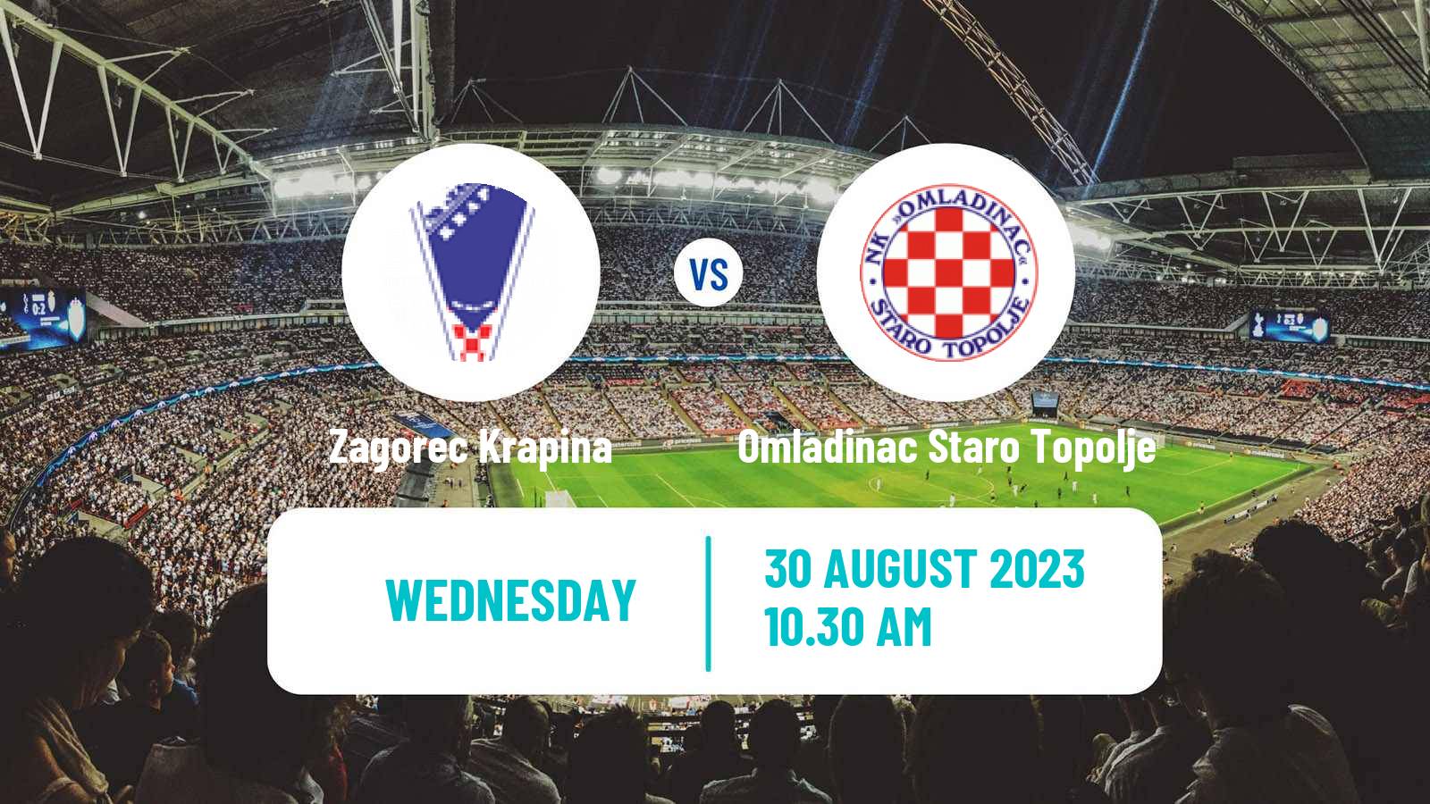 Soccer Croatian Cup Zagorec Krapina - Omladinac Staro Topolje