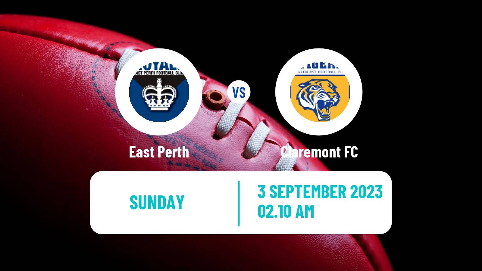 Aussie rules WAFL East Perth - Claremont