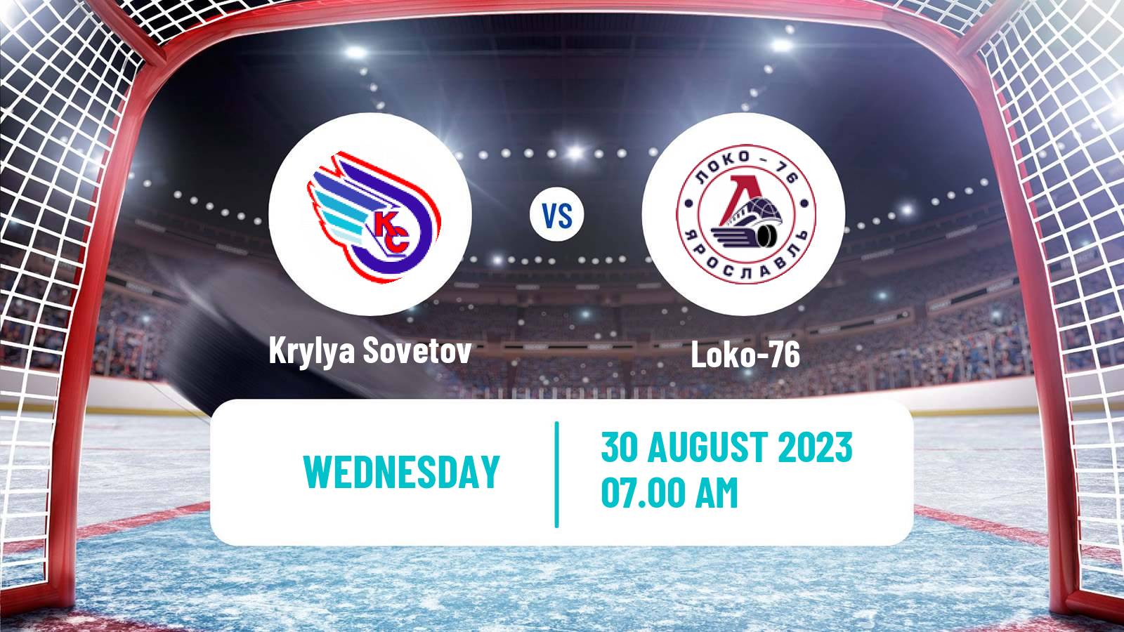 Hockey Club Friendly Ice Hockey Krylya Sovetov - Loko-76