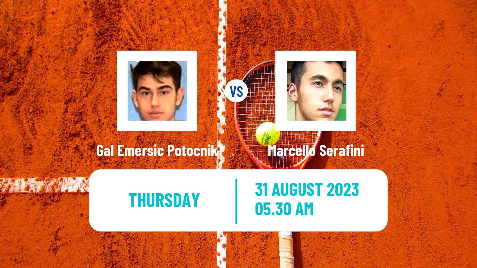 Tennis ITF M25 MarIBOr Men Gal Emersic Potocnik - Marcello Serafini