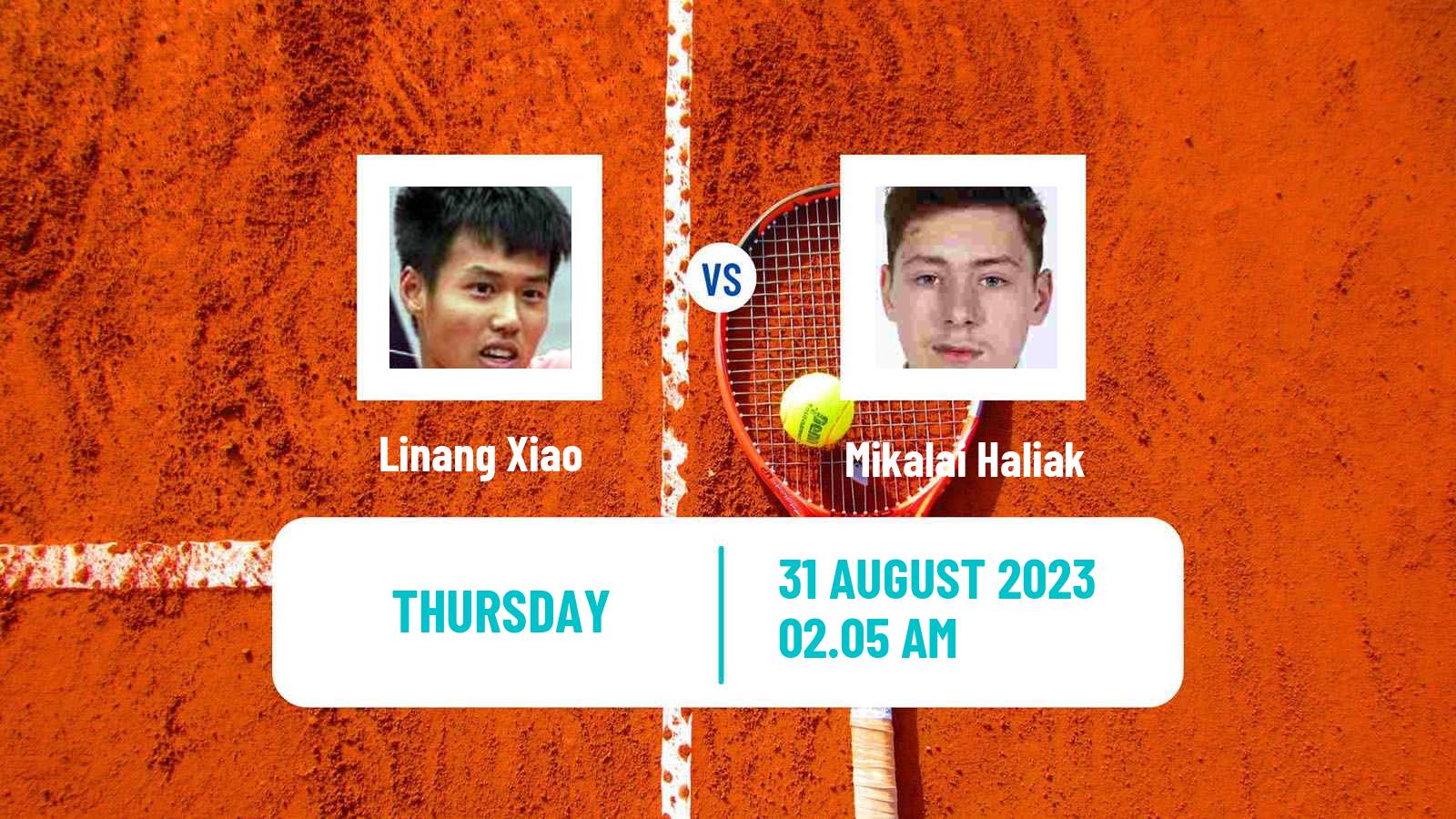 Tennis Zhangjiagang Challenger Men Linang Xiao - Mikalai Haliak