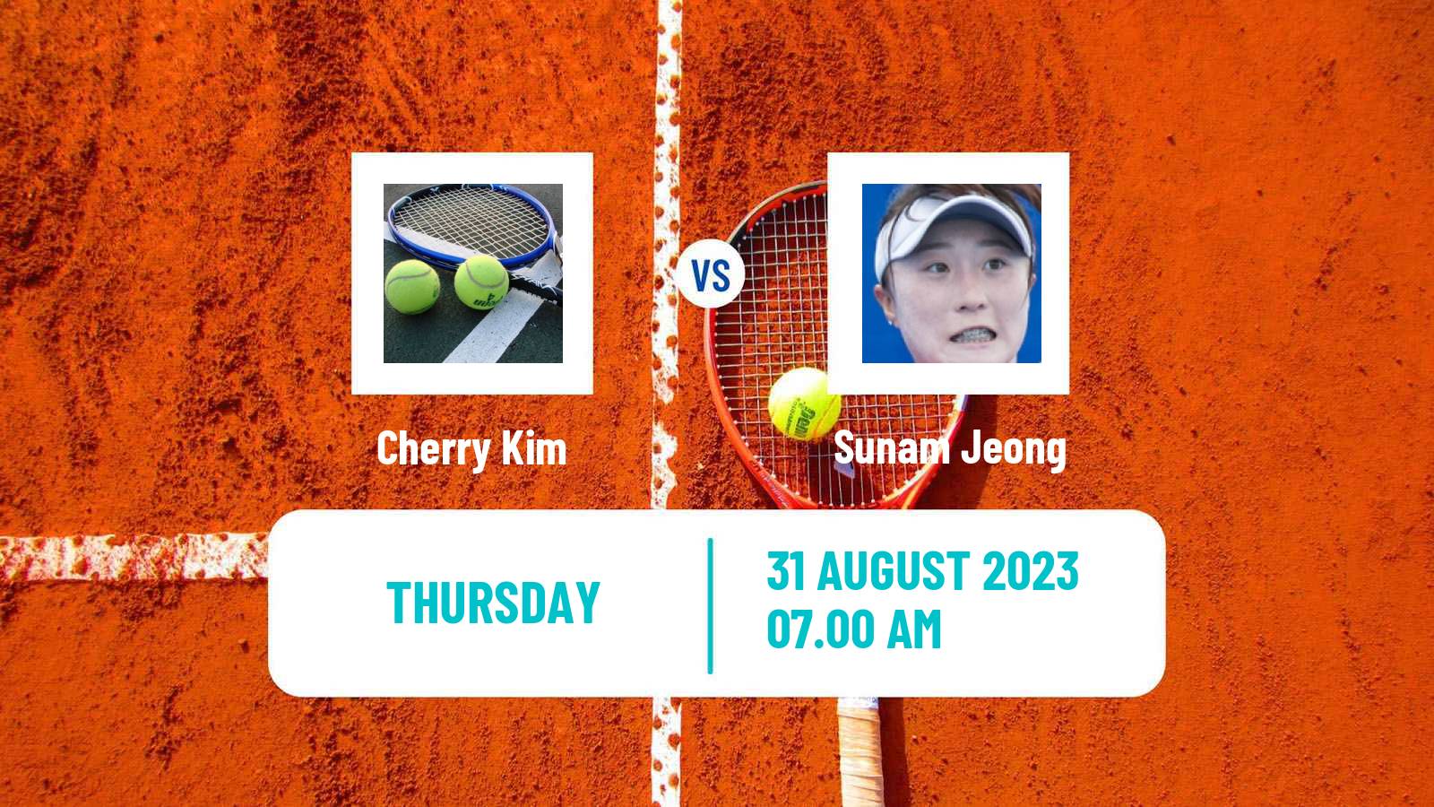 Tennis ITF W15 Yeongwol Women Cherry Kim - Sunam Jeong