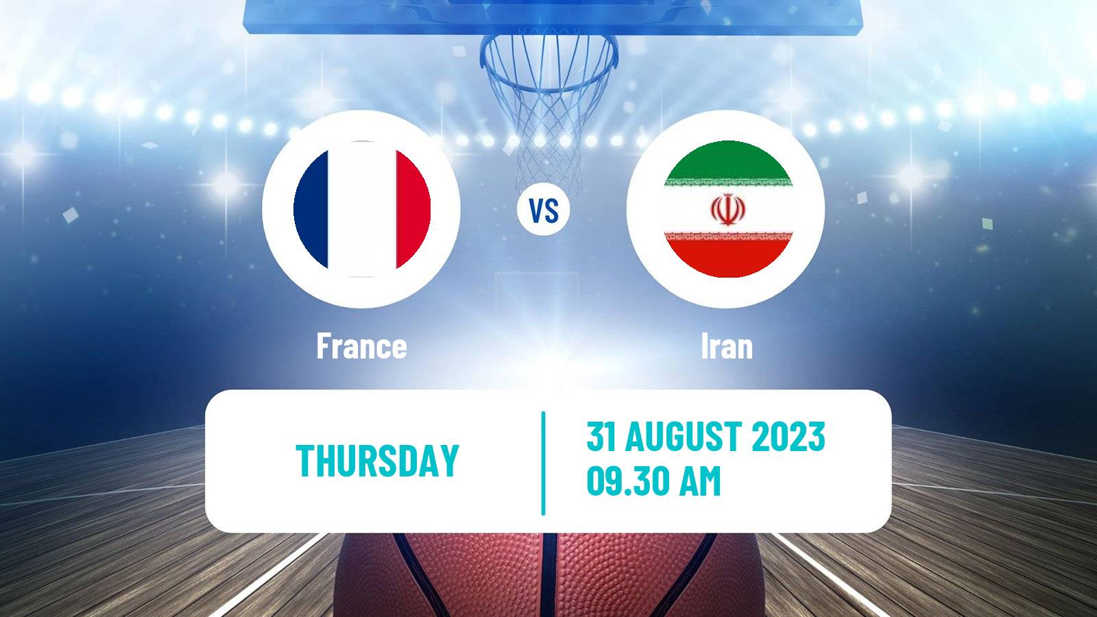 Basketball World Championship Basketball France - Iran