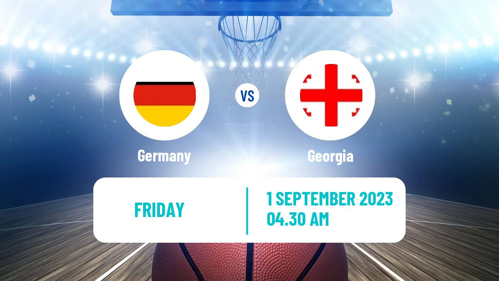 Basketball World Championship Basketball Germany - Georgia