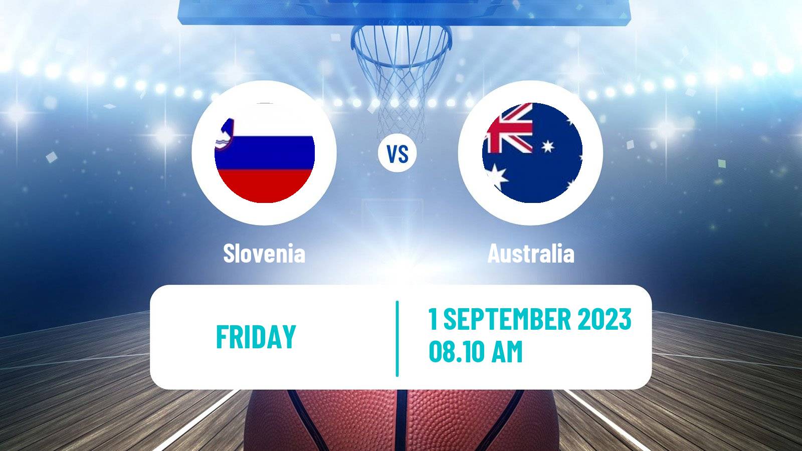 Basketball World Championship Basketball Slovenia - Australia