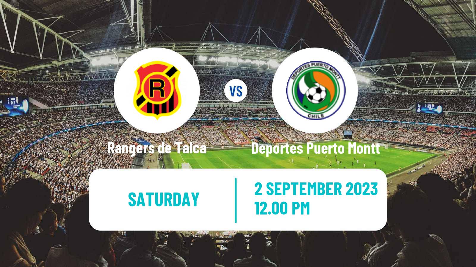 Soccer Chilean Primera B Rangers de Talca - Deportes Puerto Montt