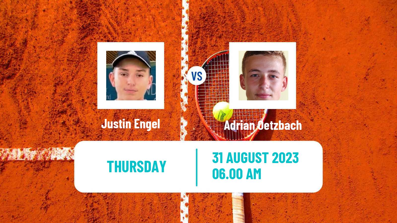 Tennis ITF M15 Allershausen Men Justin Engel - Adrian Oetzbach