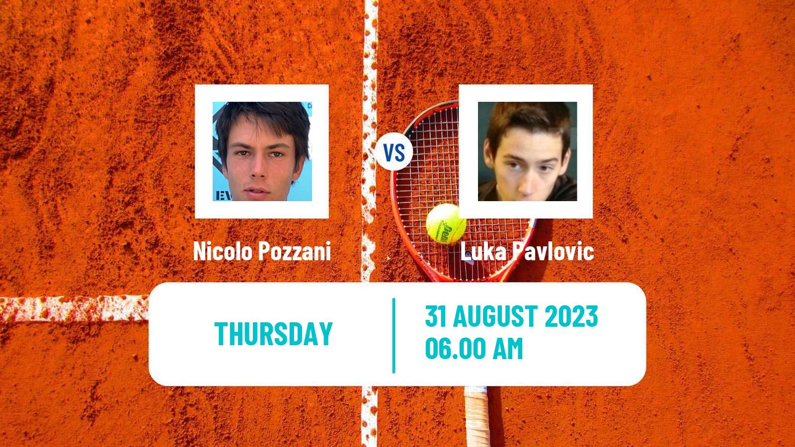 Tennis ITF M15 Kursumlijska Banja 7 Men Nicolo Pozzani - Luka Pavlovic