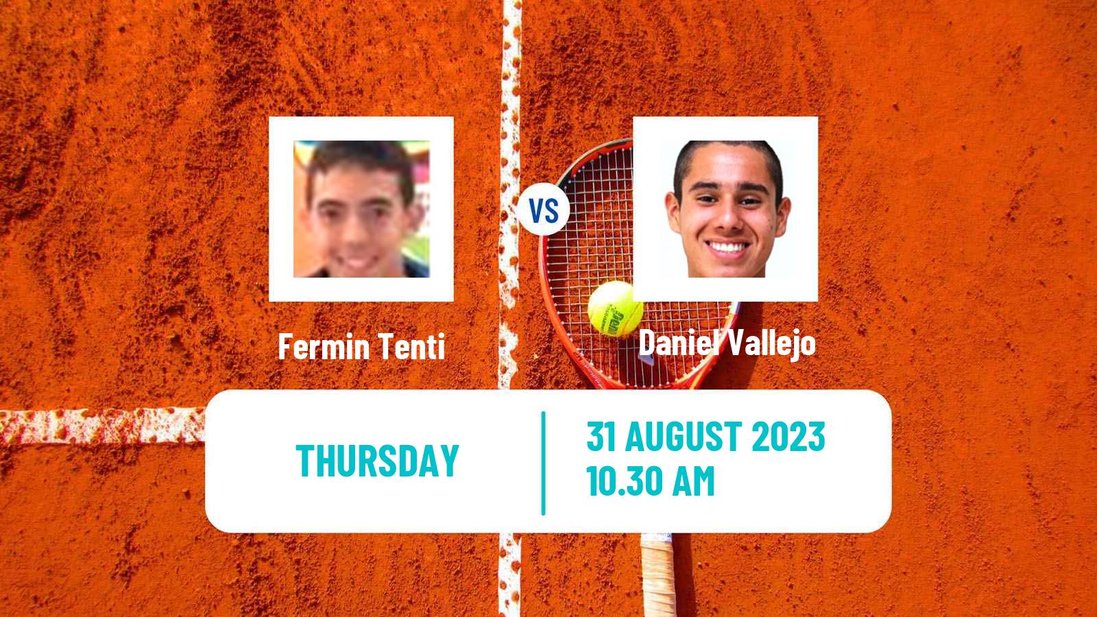 Tennis ITF M15 Buenos Aires Men Fermin Tenti - Daniel Vallejo