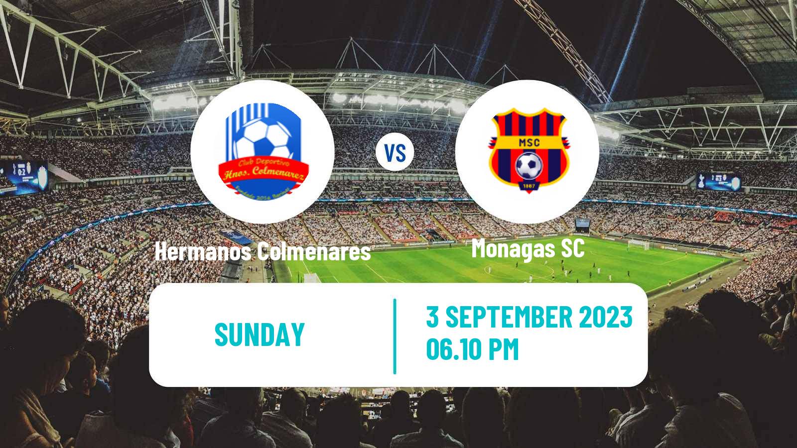 Soccer Venezuelan Primera Division Hermanos Colmenares - Monagas