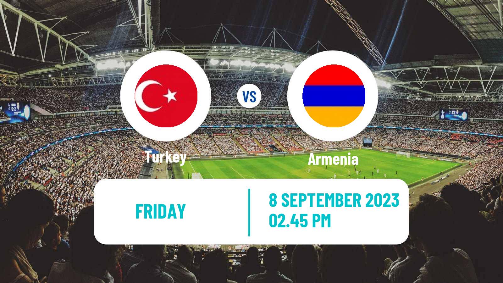 Soccer UEFA Euro Turkey - Armenia