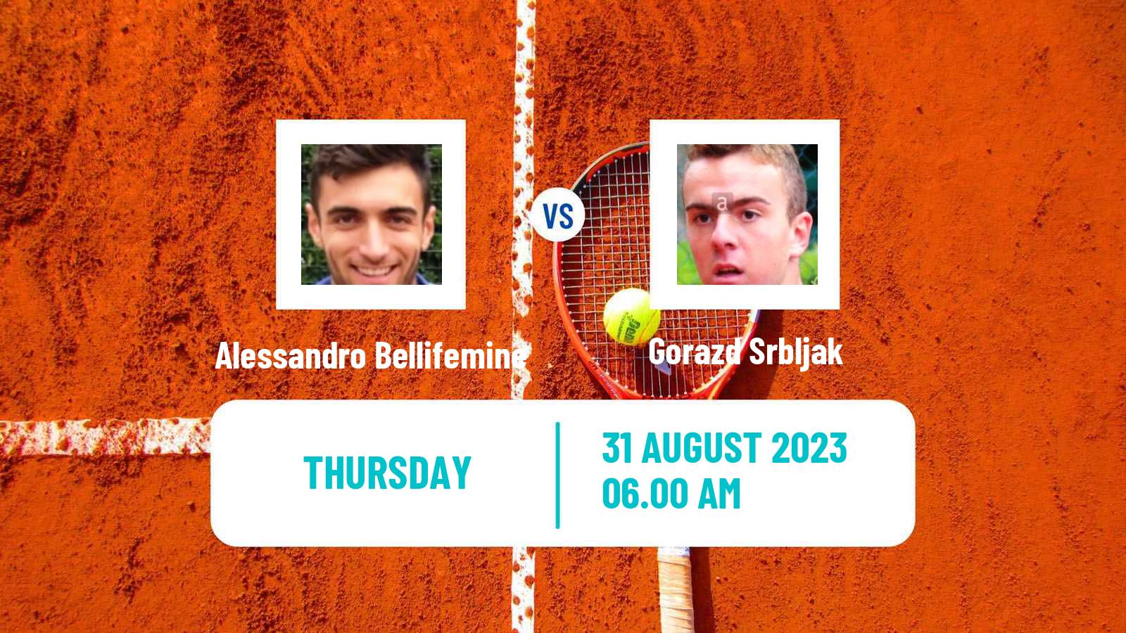 Tennis ITF M15 Kursumlijska Banja 7 Men Alessandro Bellifemine - Gorazd Srbljak