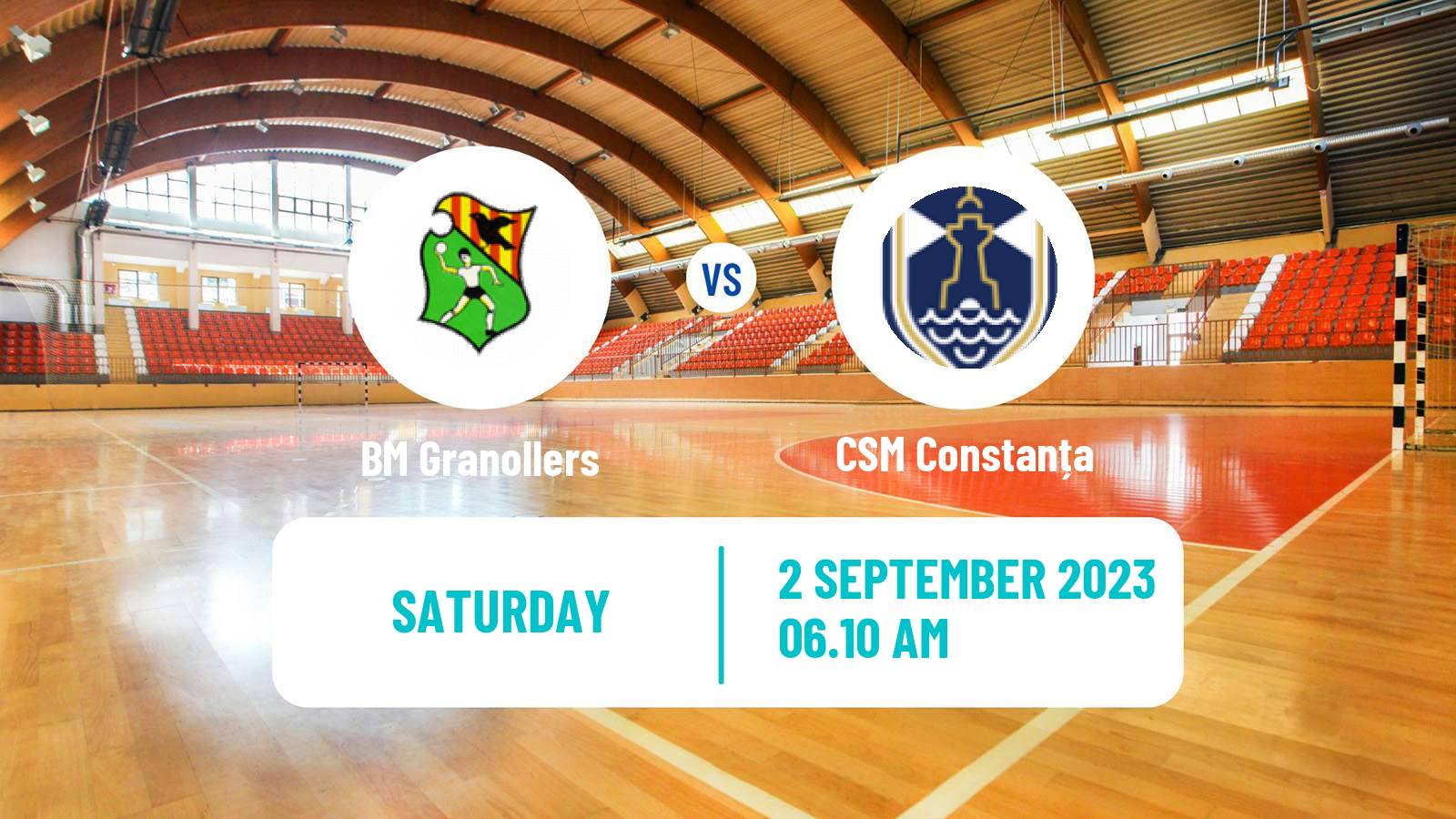 Handball EHF European League BM Granollers - CSM Constanța