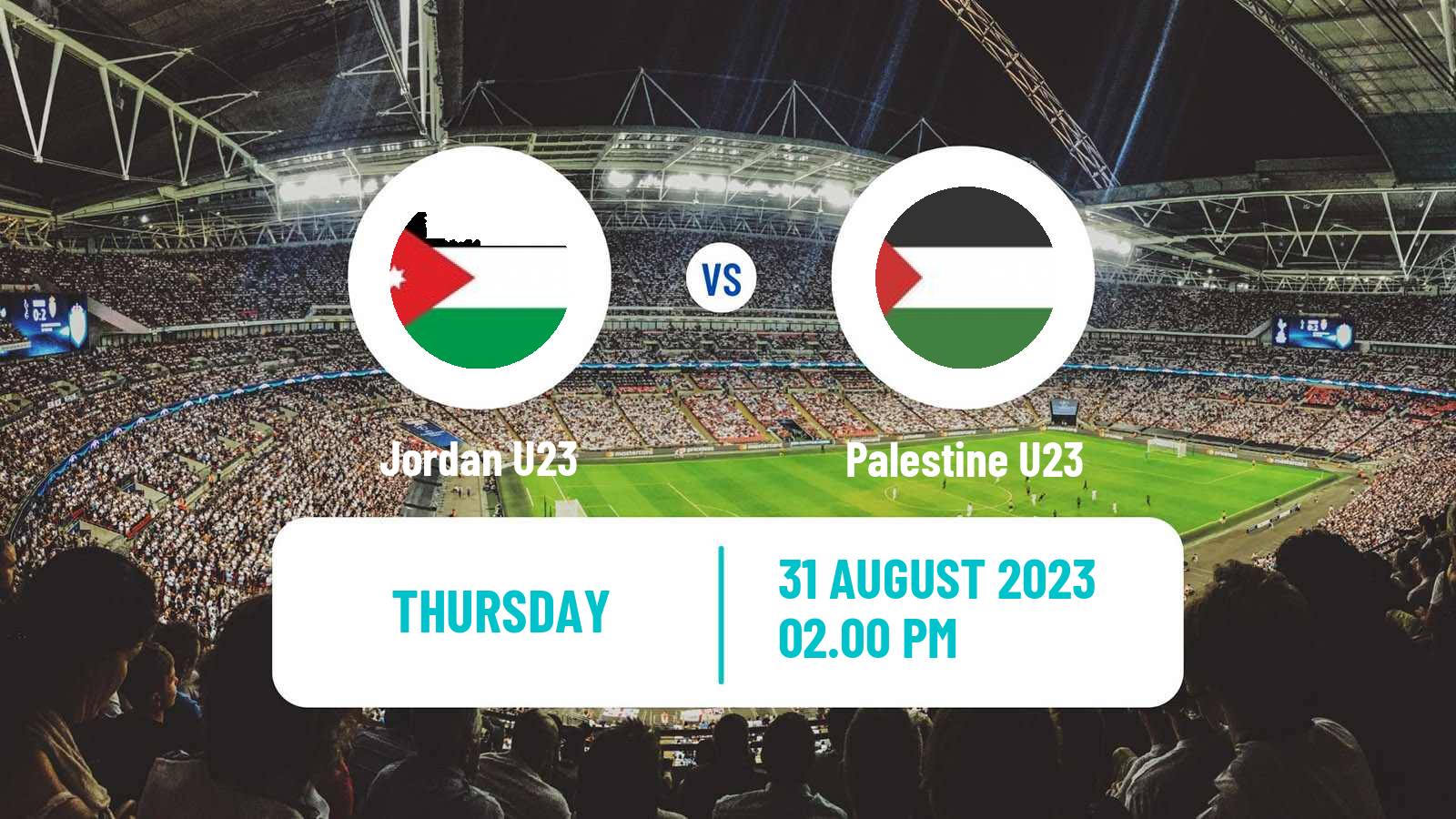 Soccer Friendly Jordan U23 - Palestine U23