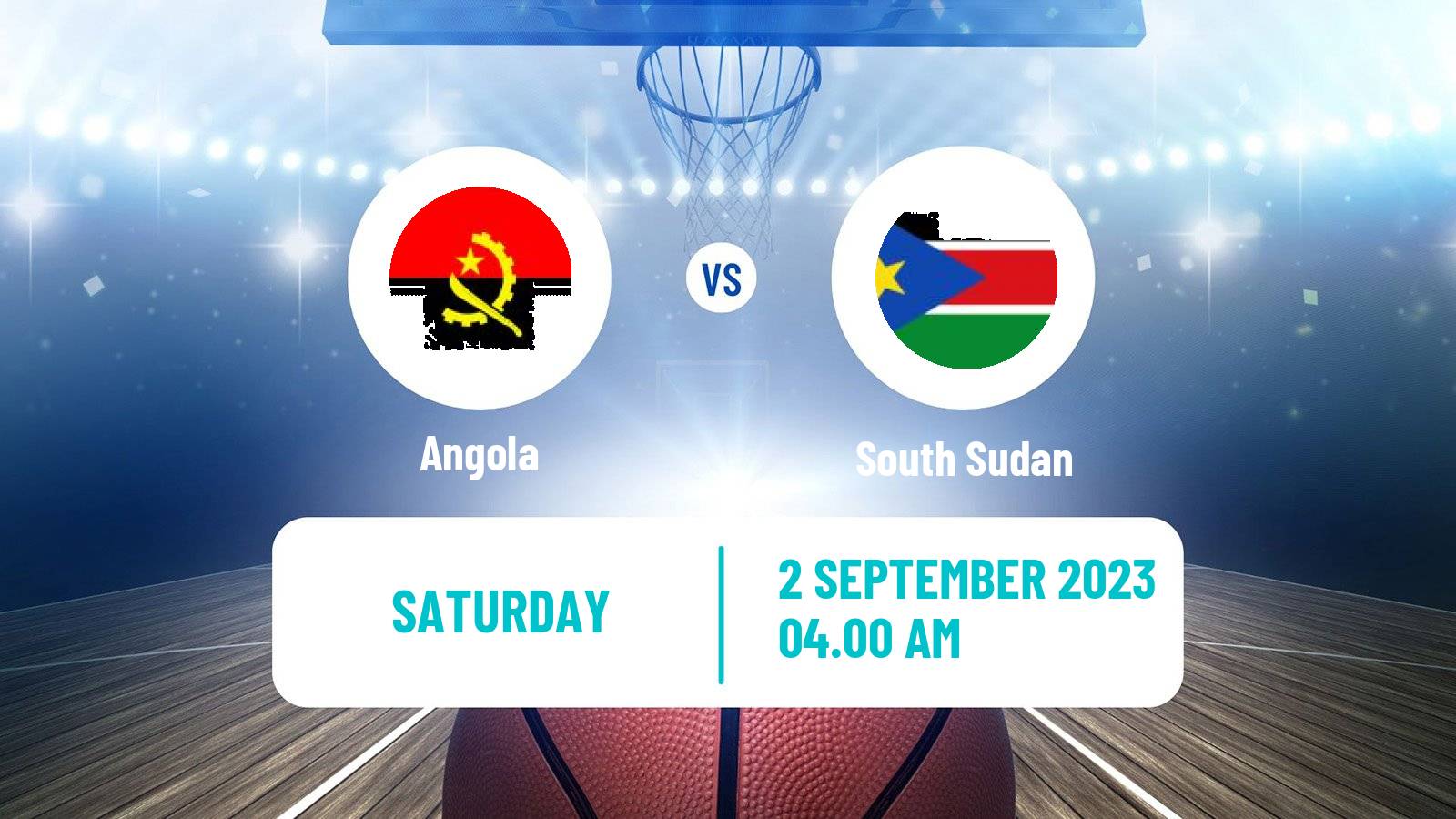 Basketball World Championship Basketball Angola - South Sudan