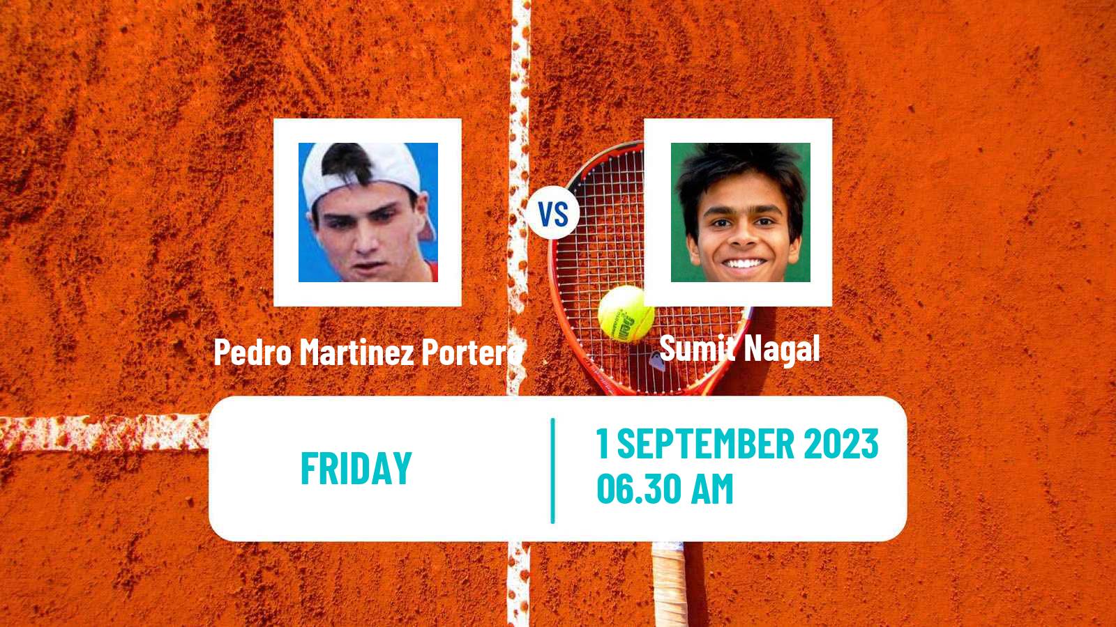 Tennis Como Challenger Men Pedro Martinez Portero - Sumit Nagal