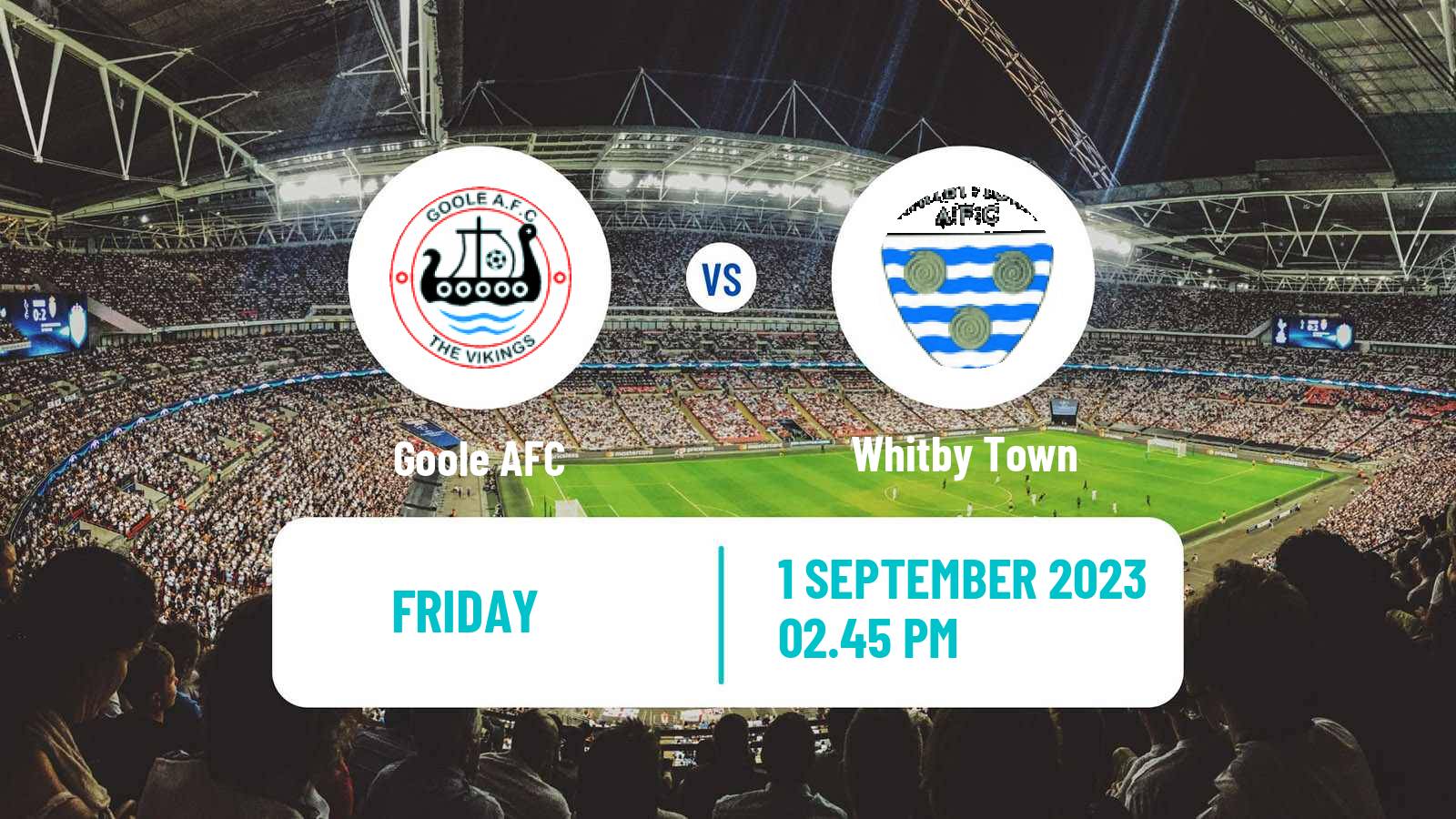 Soccer English FA Cup Goole - Whitby Town