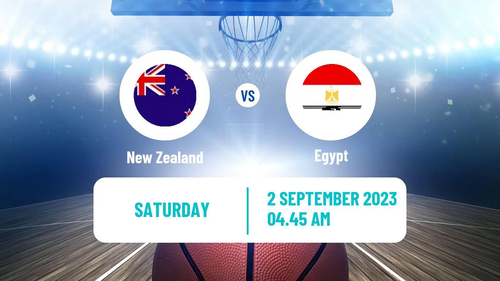 Basketball World Championship Basketball New Zealand - Egypt