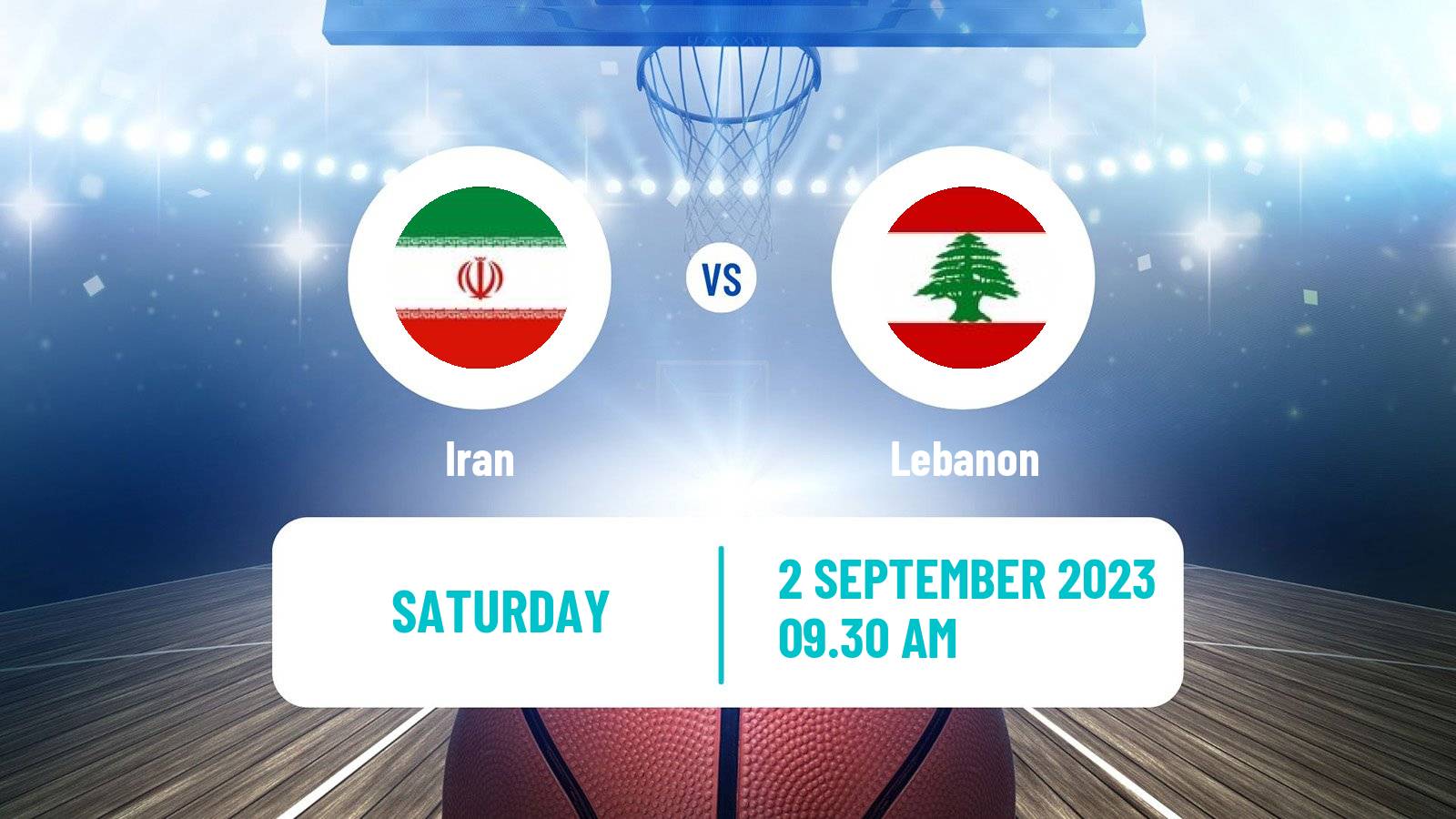 Basketball World Championship Basketball Iran - Lebanon
