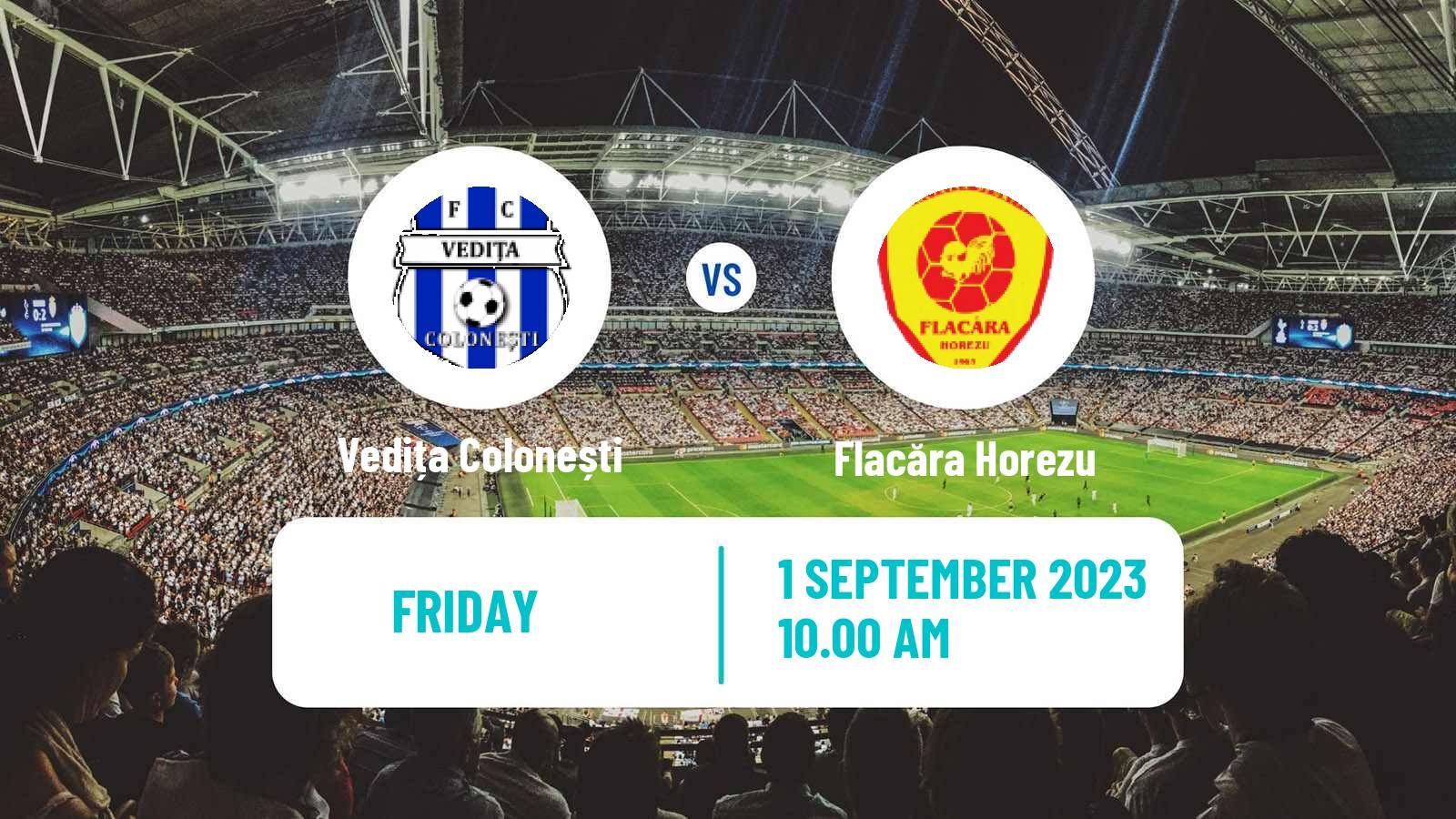 Soccer Romanian Liga 3 - Seria 6 Vedița Colonești - Flacăra Horezu