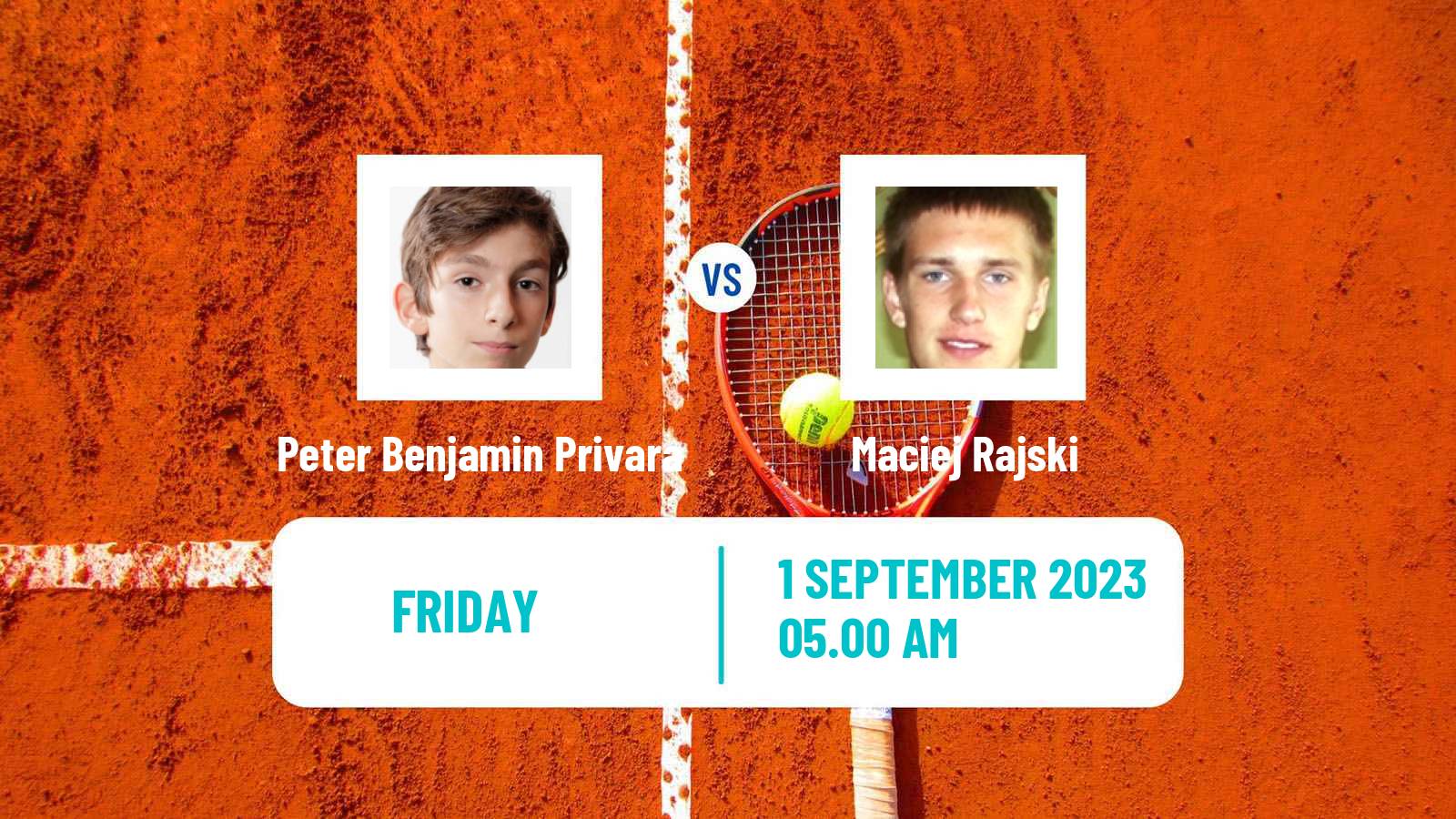 Tennis ITF M15 Szczawno Men Peter Benjamin Privara - Maciej Rajski