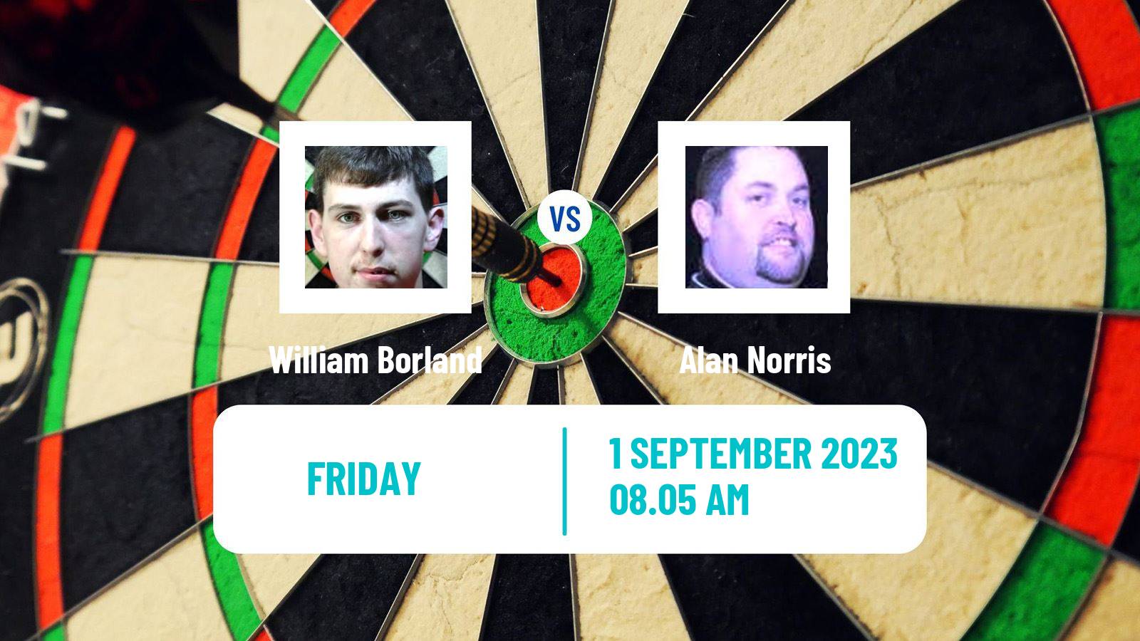 Darts Modus Super Series William Borland - Alan Norris