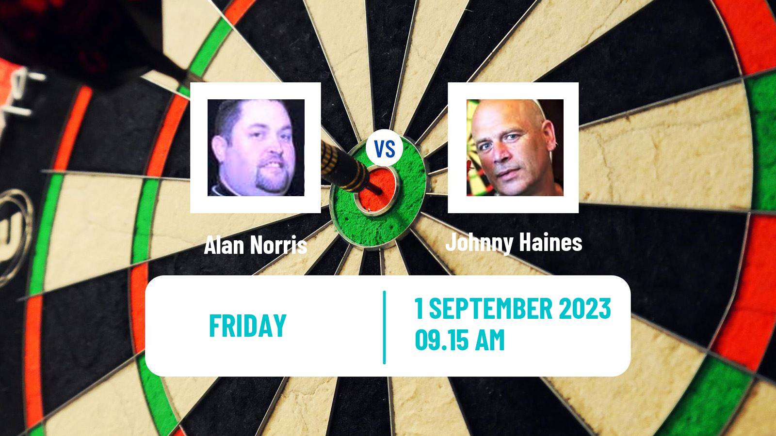 Darts Modus Super Series Alan Norris - Johnny Haines