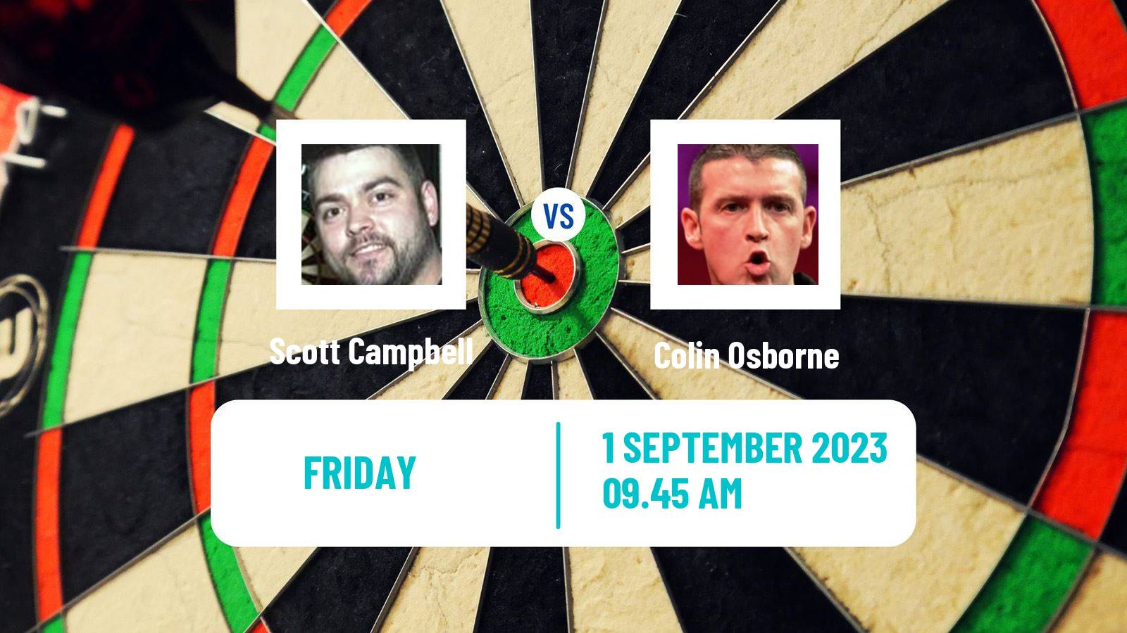 Darts Modus Super Series Scott Campbell - Colin Osborne