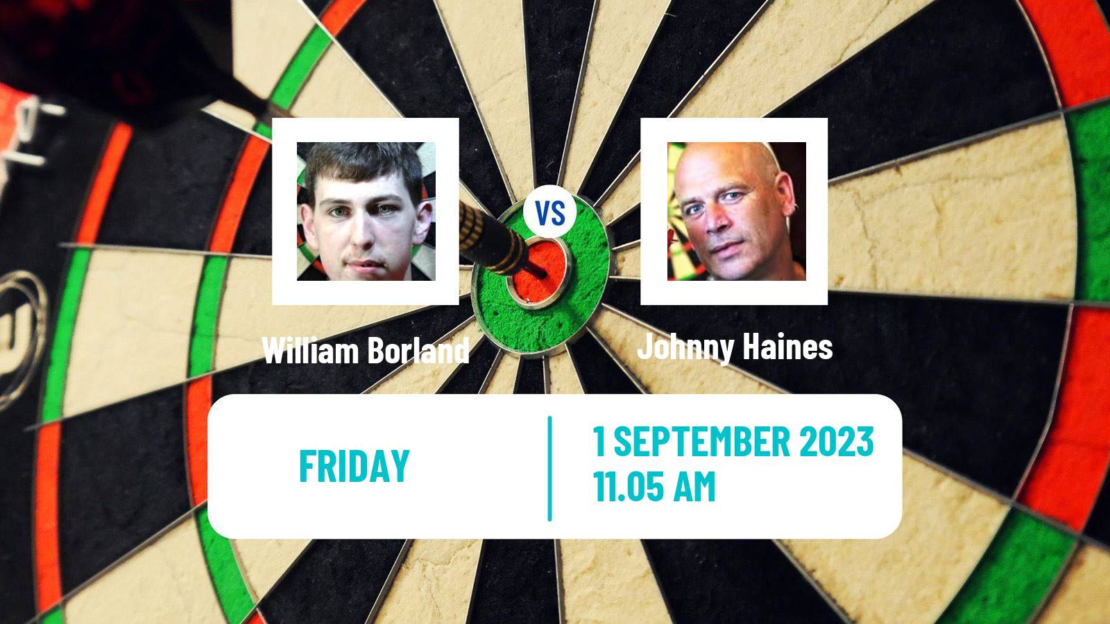 Darts Modus Super Series William Borland - Johnny Haines