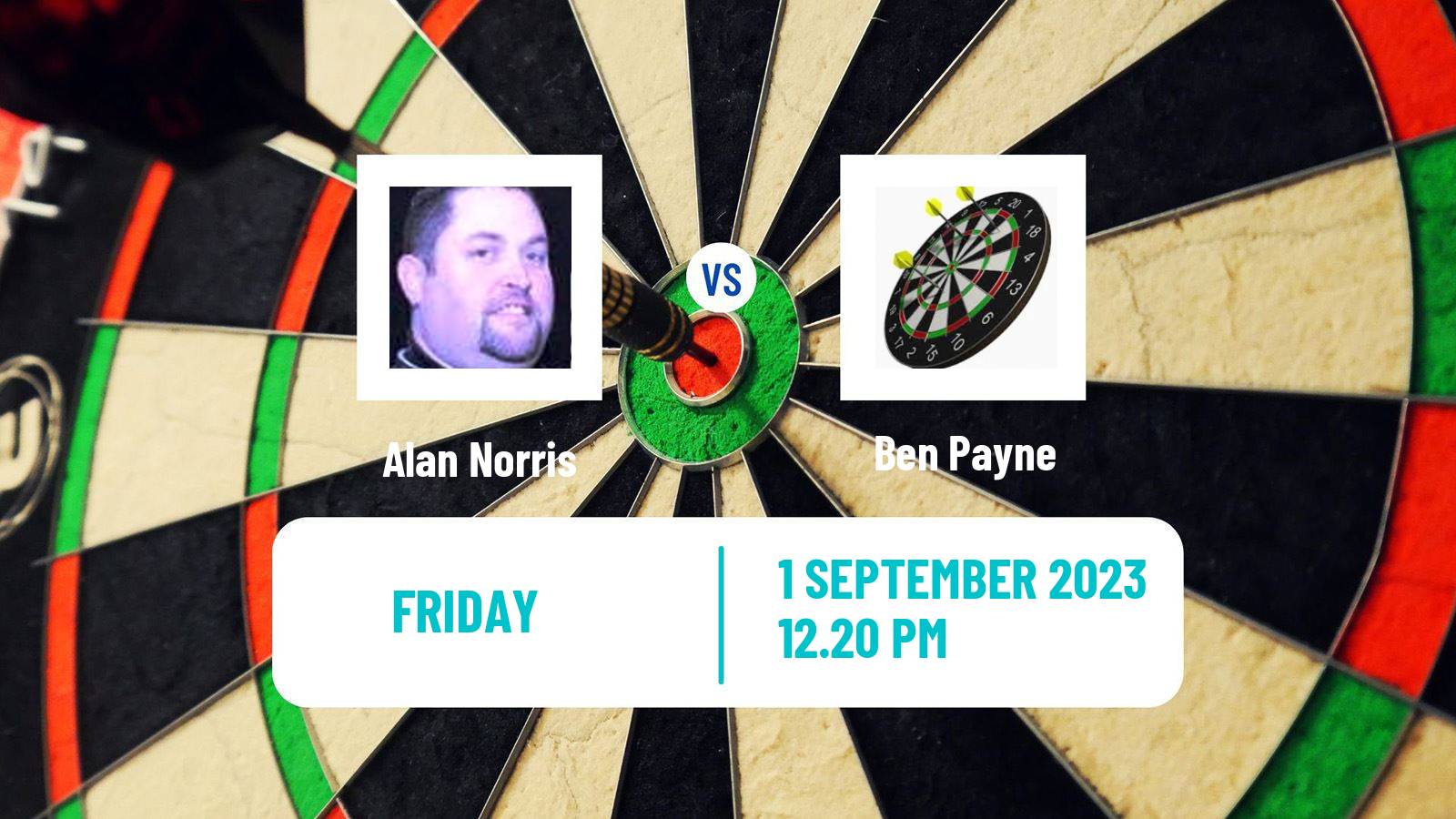 Darts Modus Super Series Alan Norris - Ben Payne