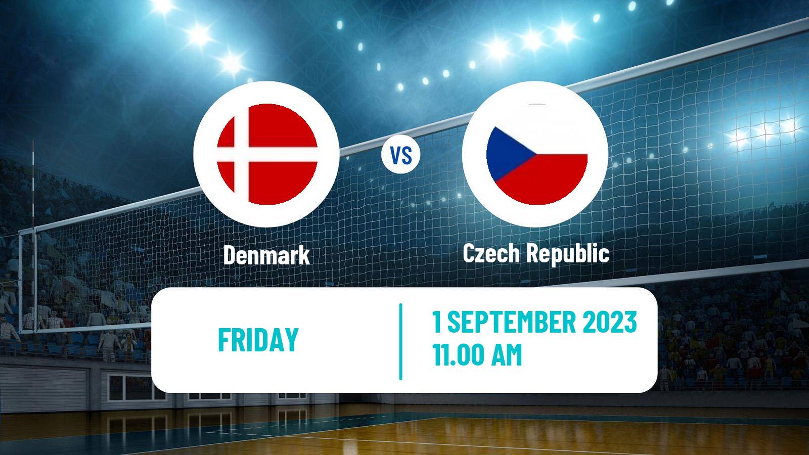 Volleyball European Championships Volleyball Denmark - Czech Republic