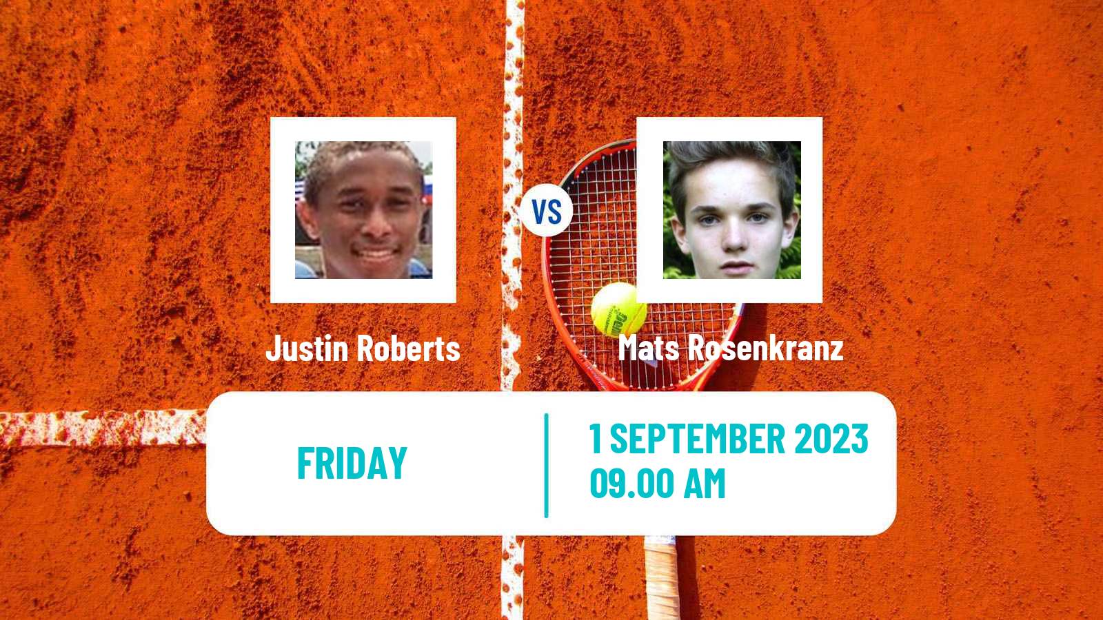 Tennis ITF M25 Oldenzaal Men Justin Roberts - Mats Rosenkranz