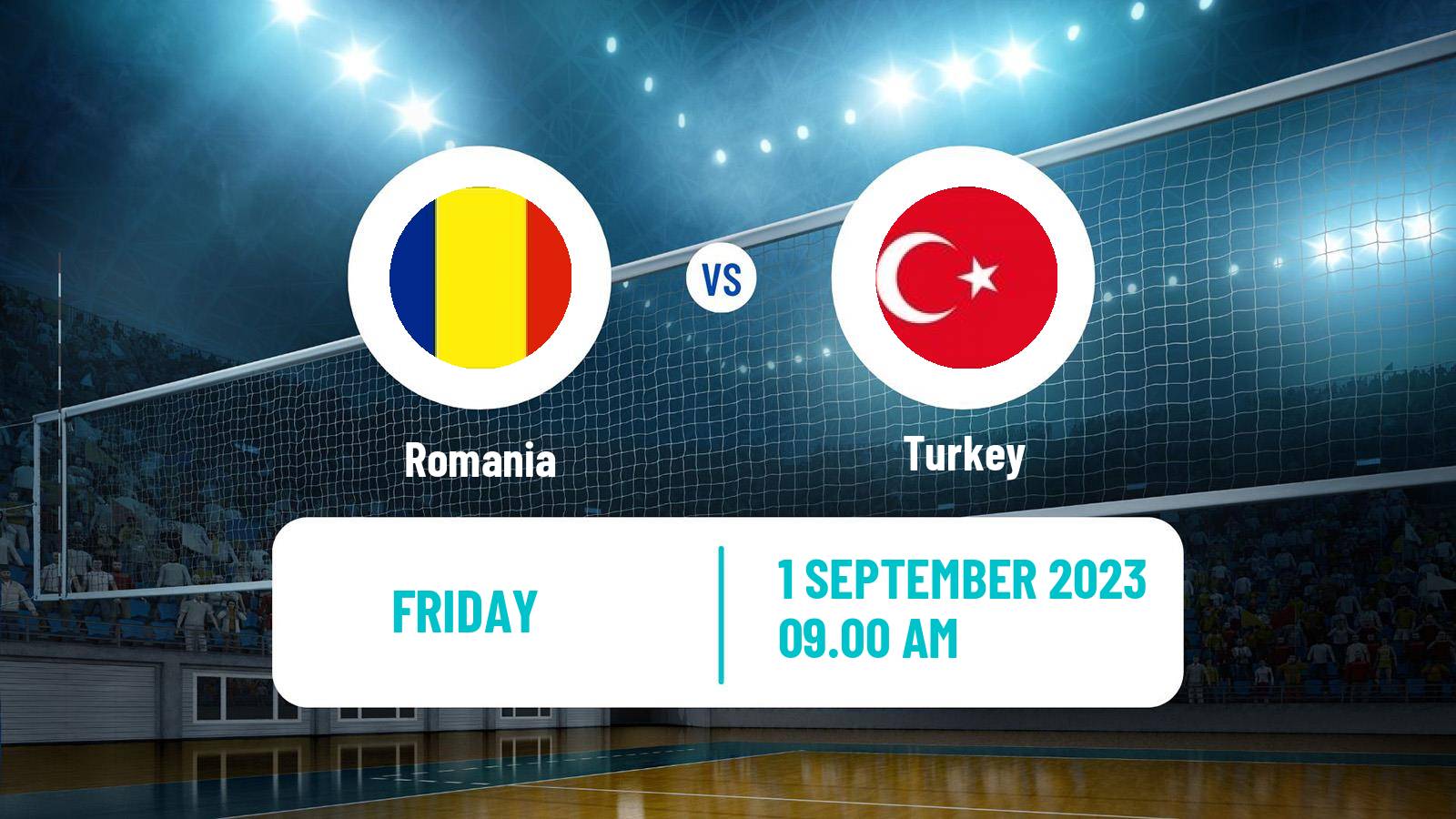 Volleyball European Championships Volleyball Romania - Turkey